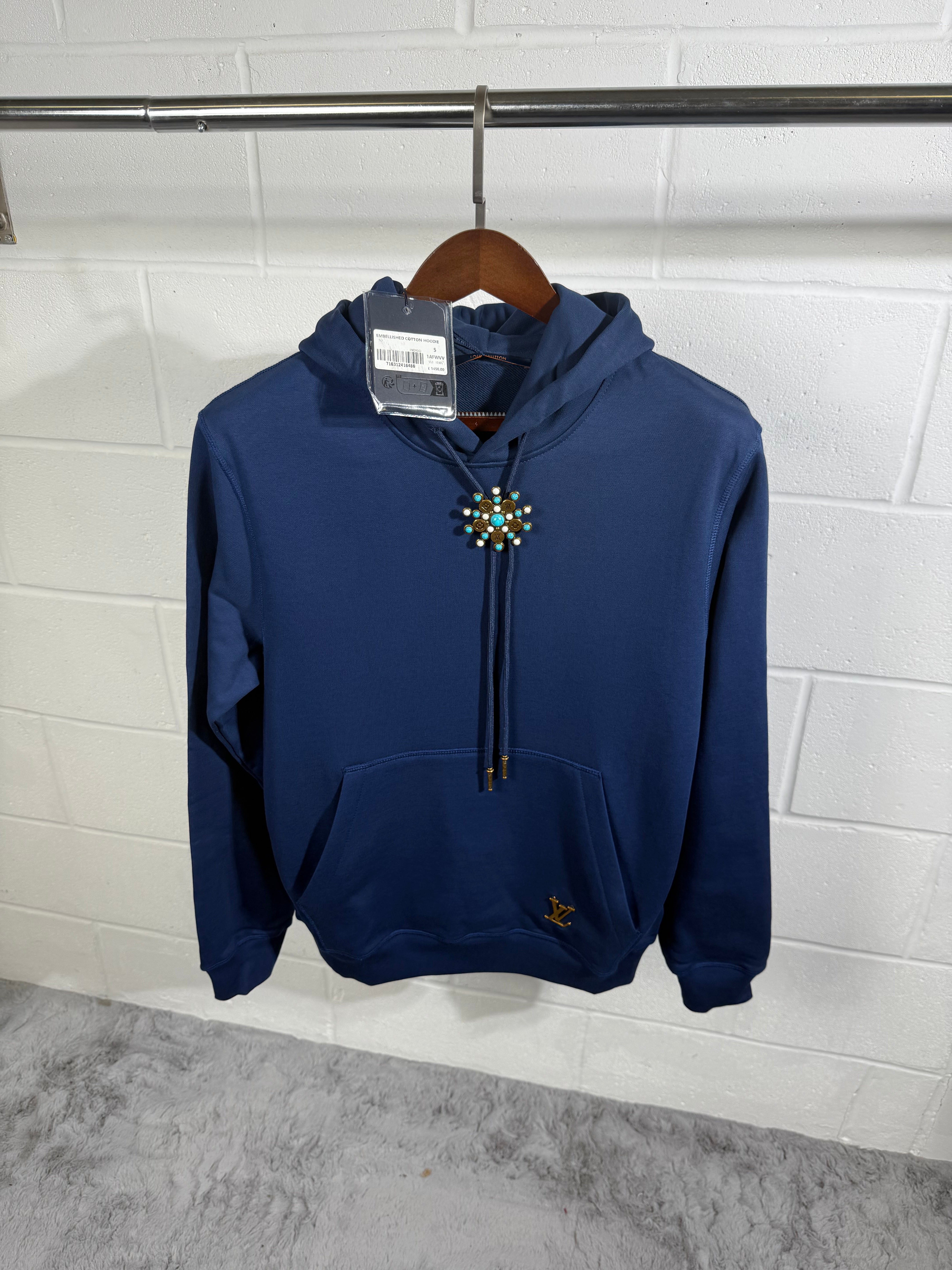 Lv hoodie navy