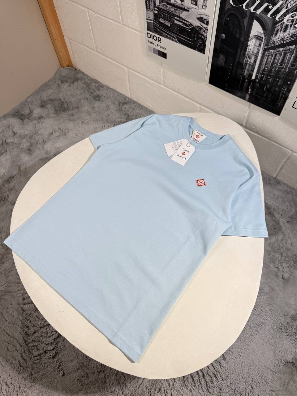 CASA T SHIRT BABY BLUE