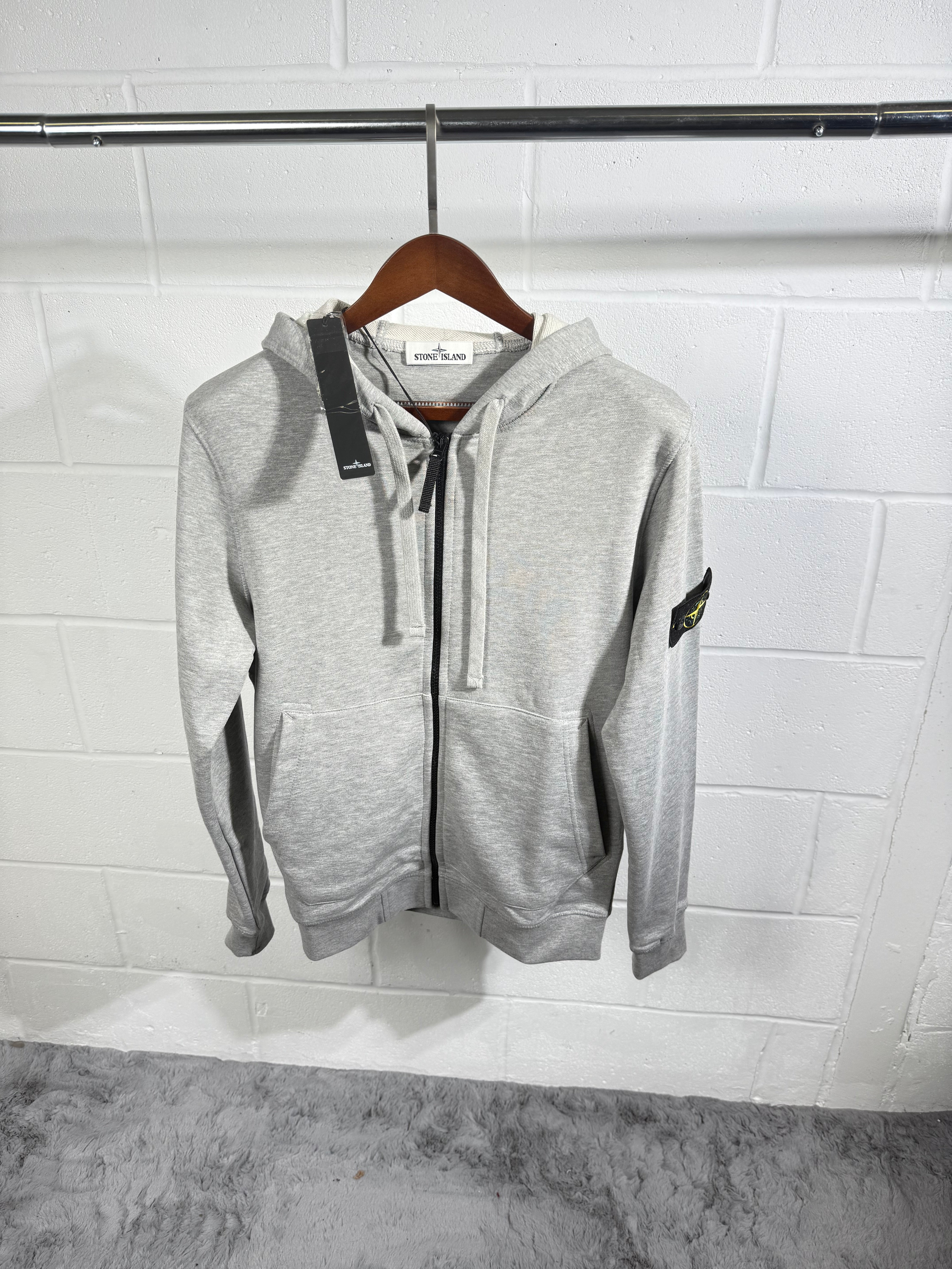 SI zip up hoodie grey