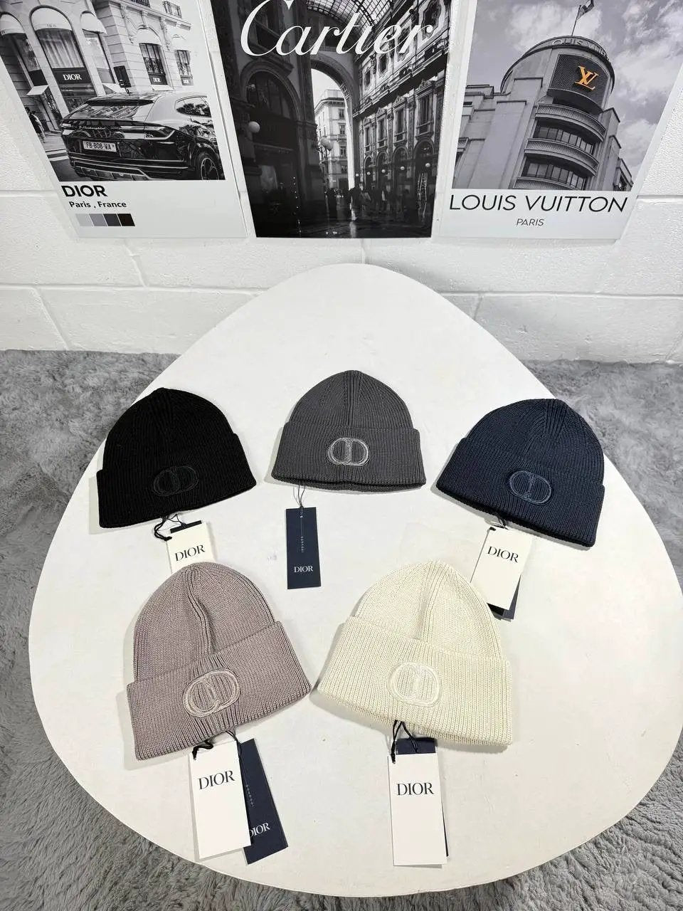 IOR CD LOGO BEANIES by Stock supplier