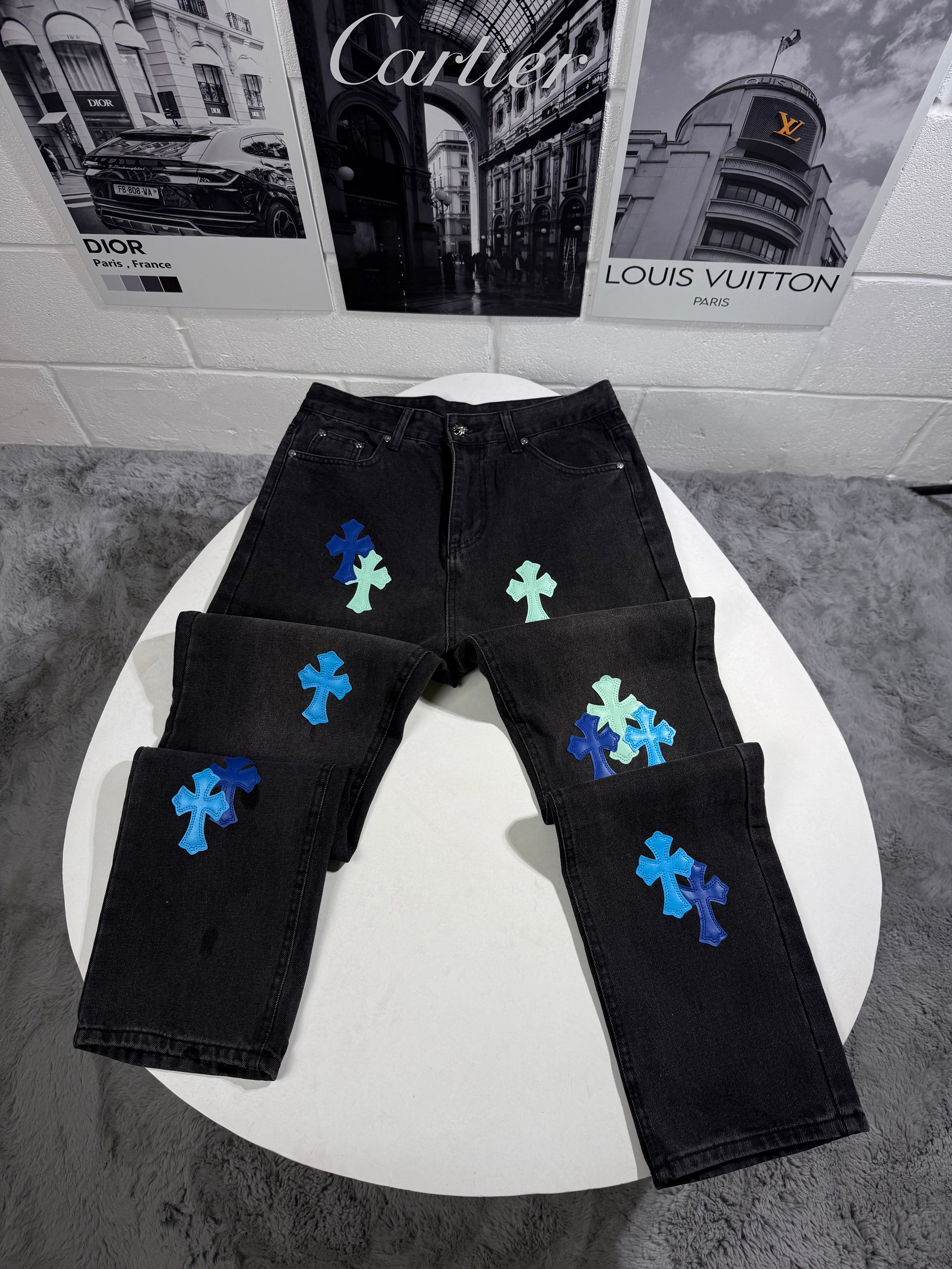 CHROME JEANS BLACK