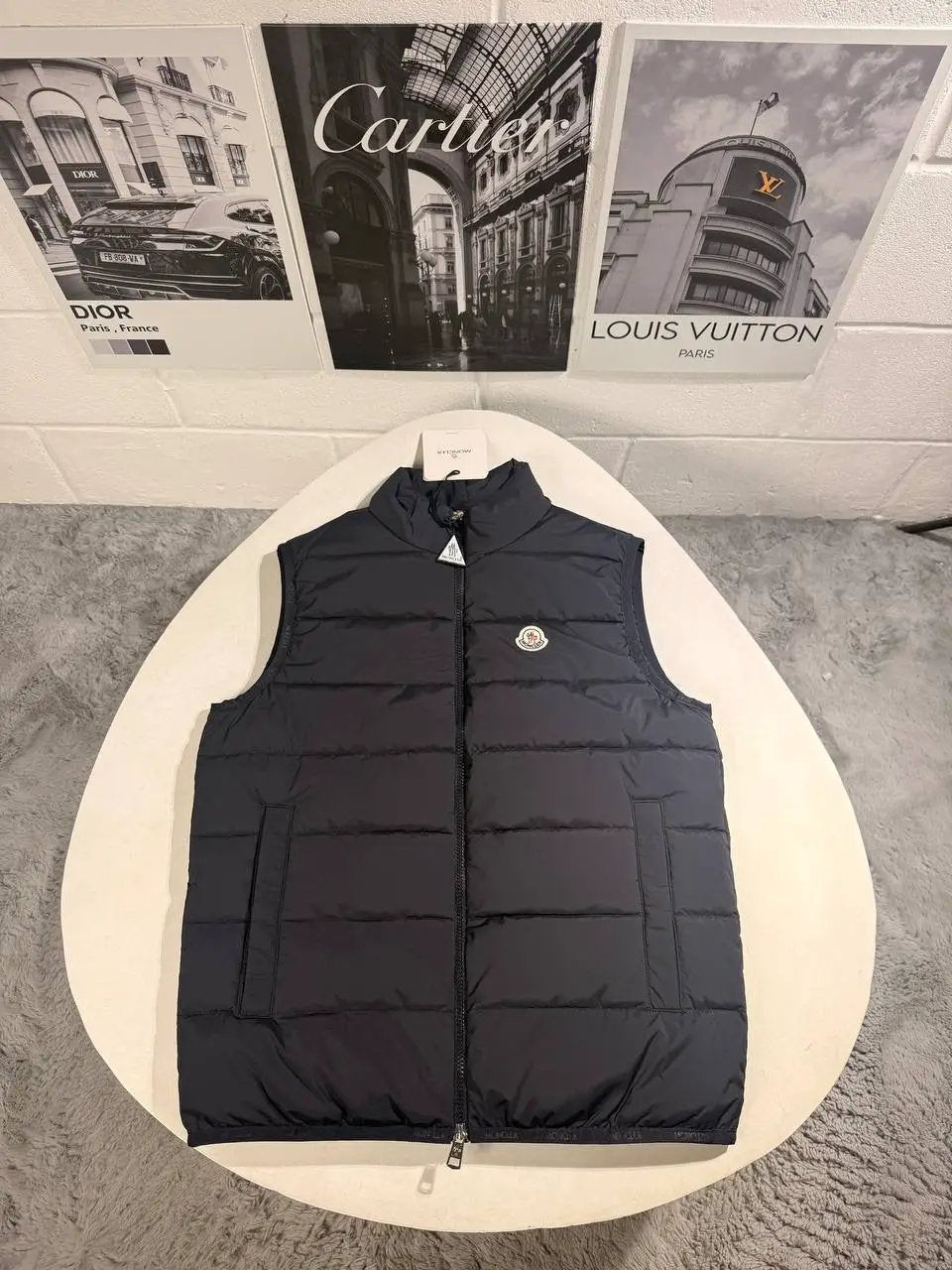 MNCLR ALCIBIA DOWN GILLET by Stock supplier
