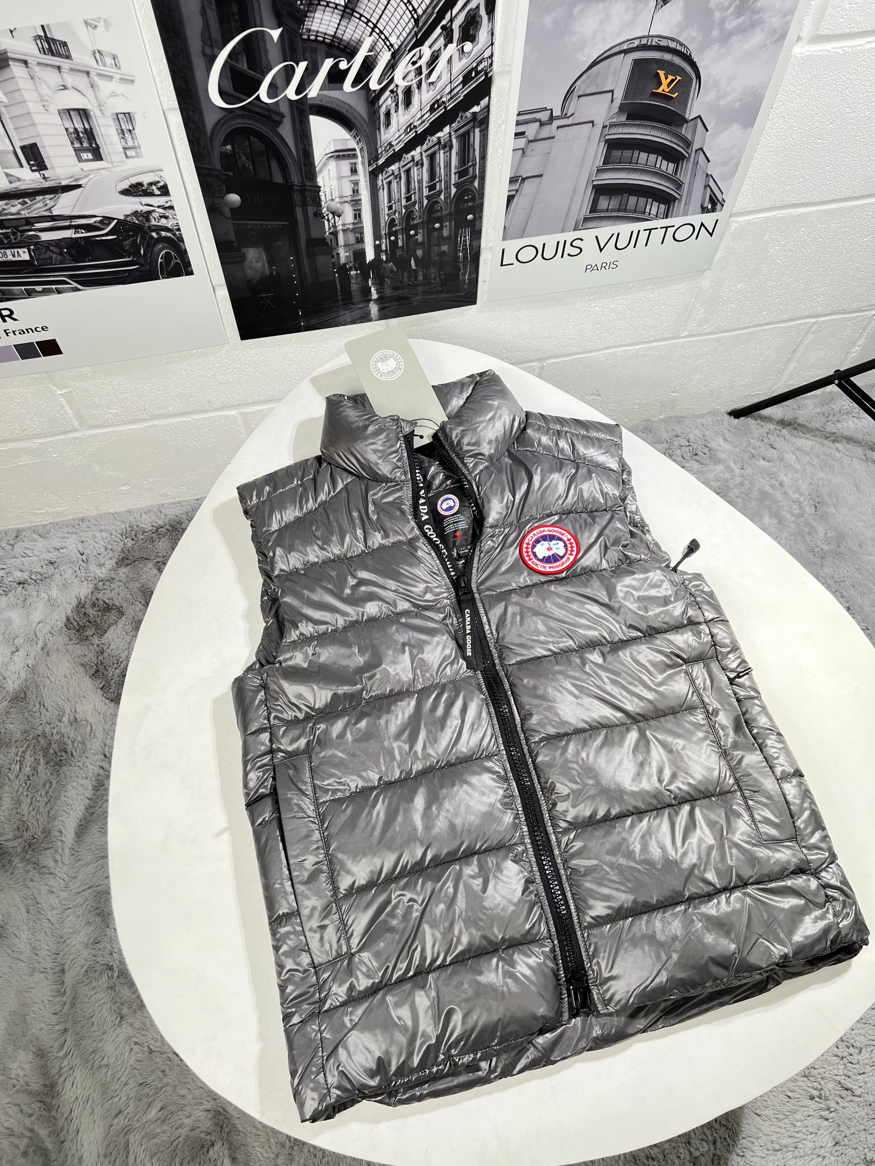 CG GILET GREY