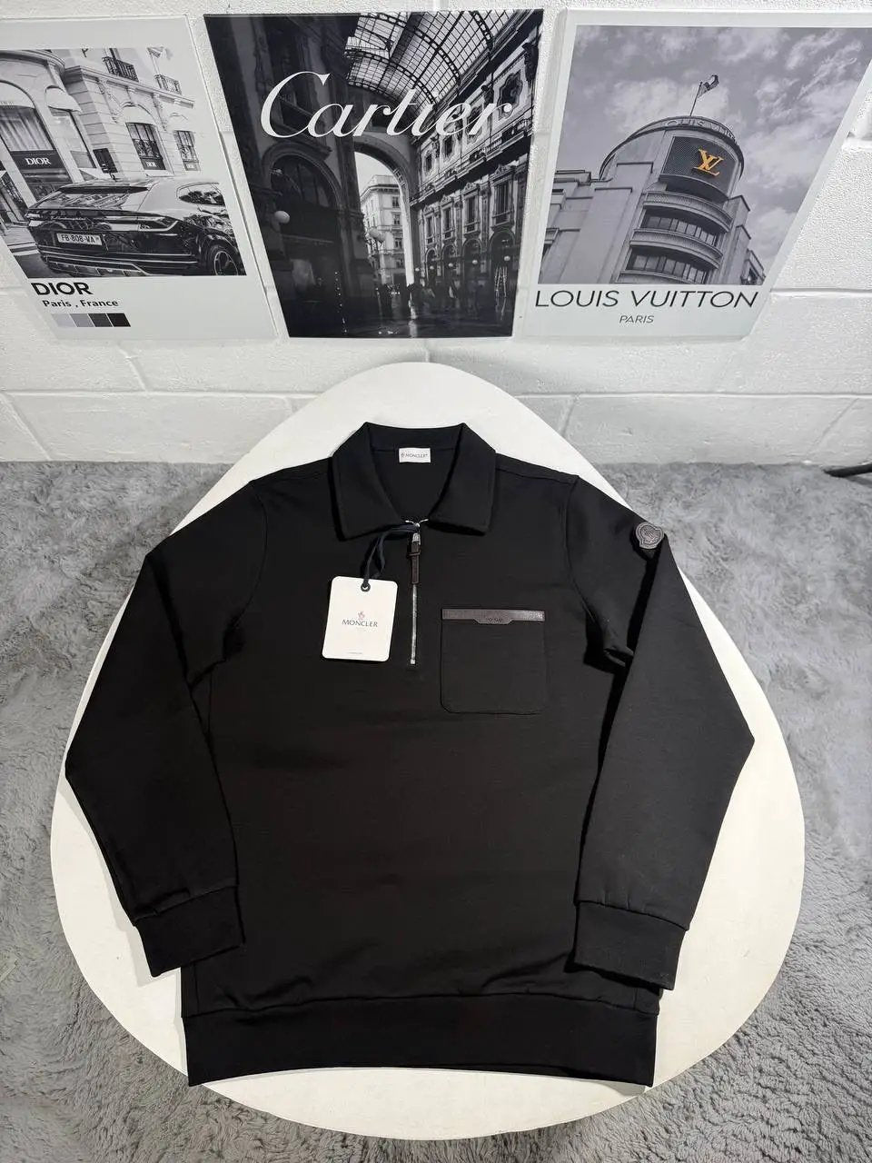 MNCLR QUARTER ZIP SWEATSHIRT by Stock supplier
