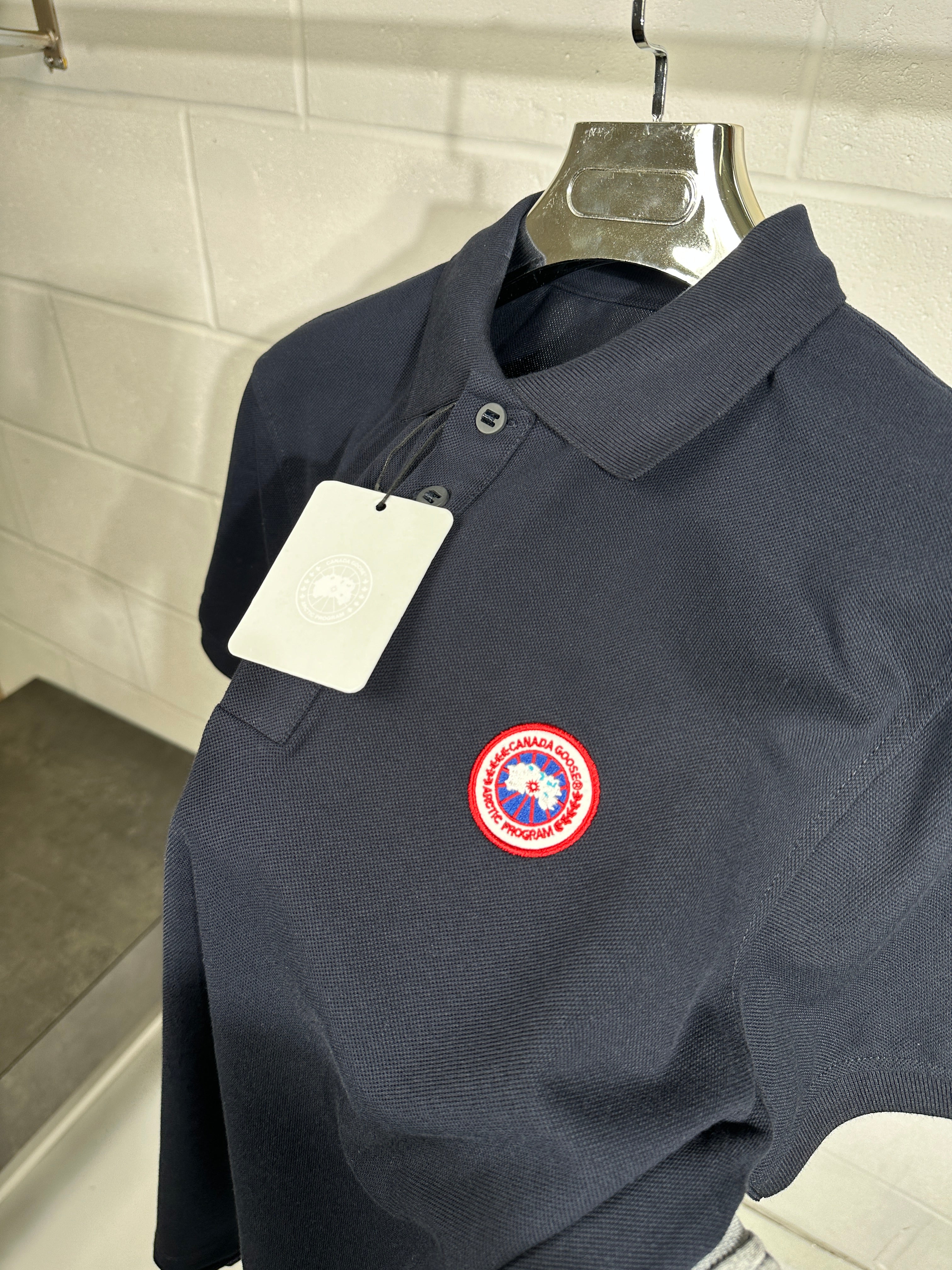 Canada goose - navy polo