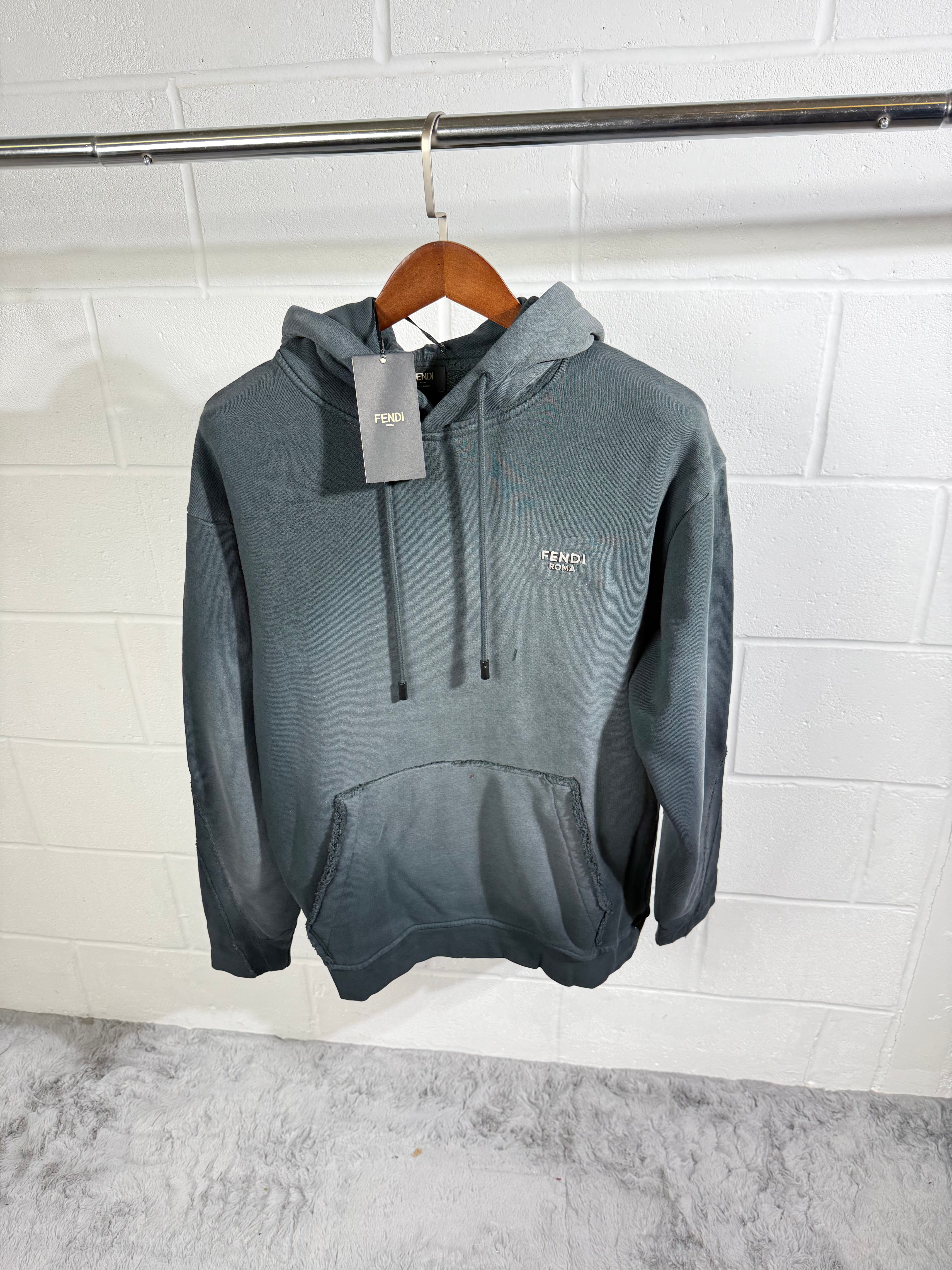 FENDI HOODIE DARK GREY