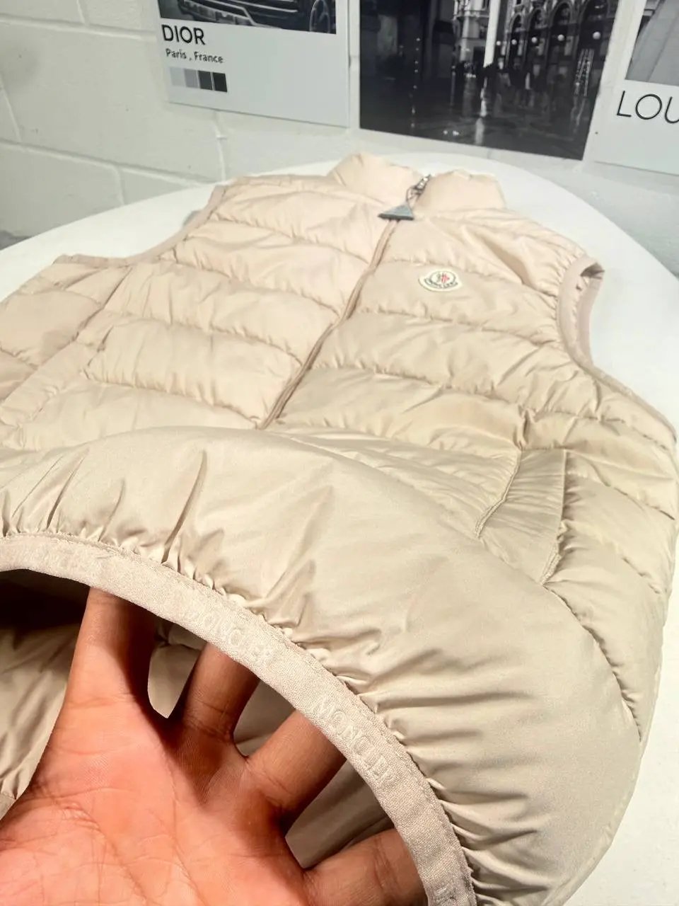 MNCLR ALCIBIA DOWN GILLET by Stock supplier