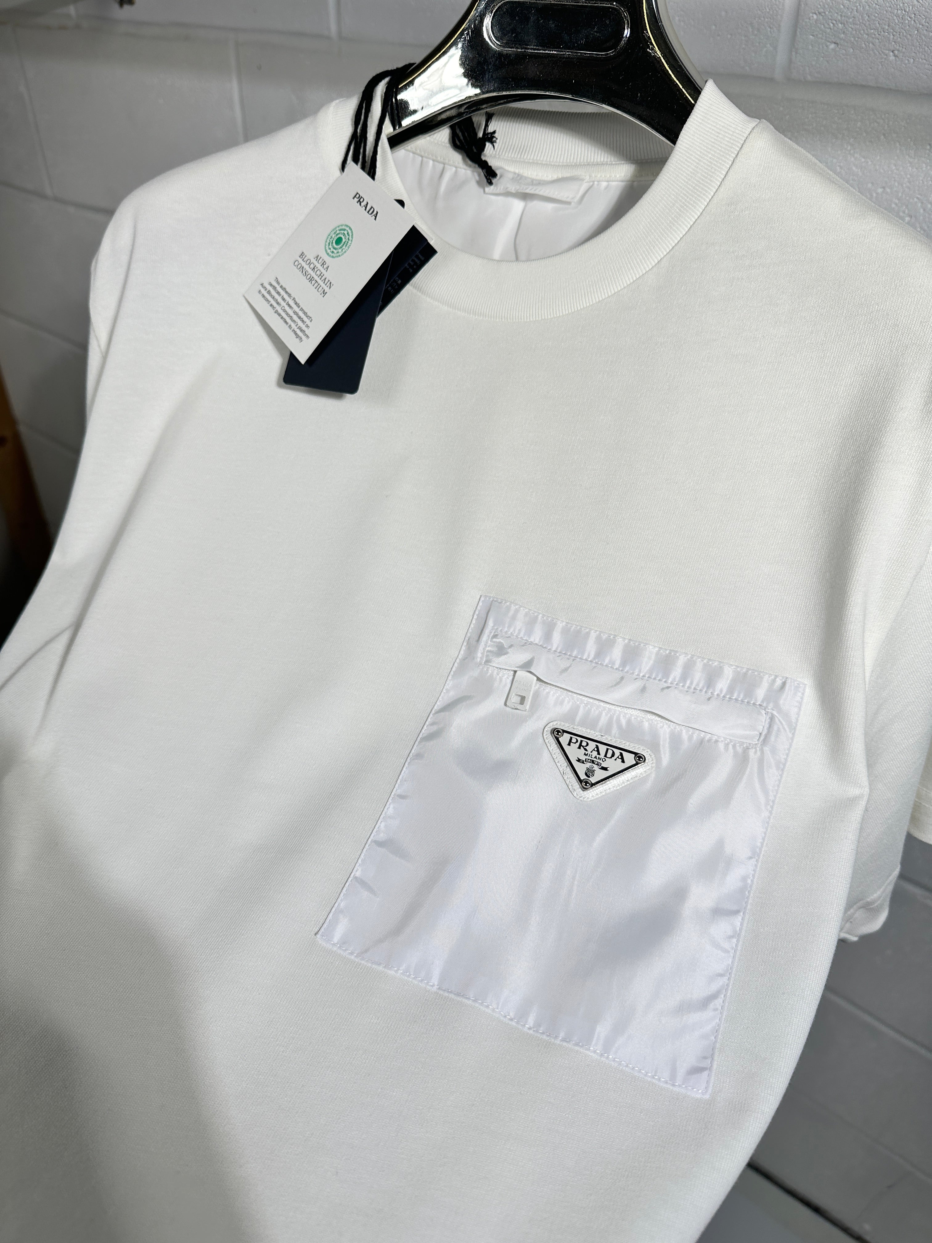 Prada tee white