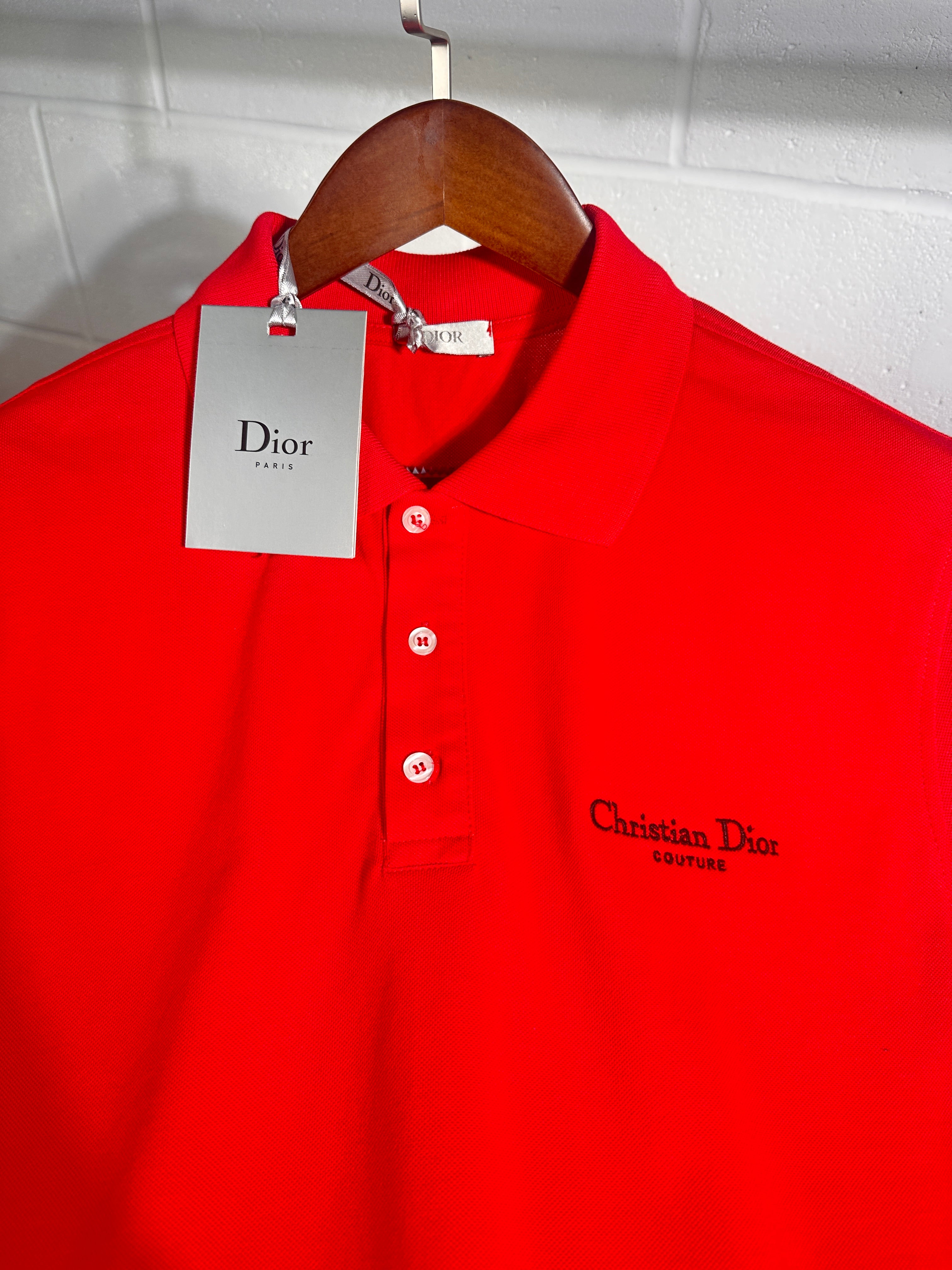 Christian Dior polo red