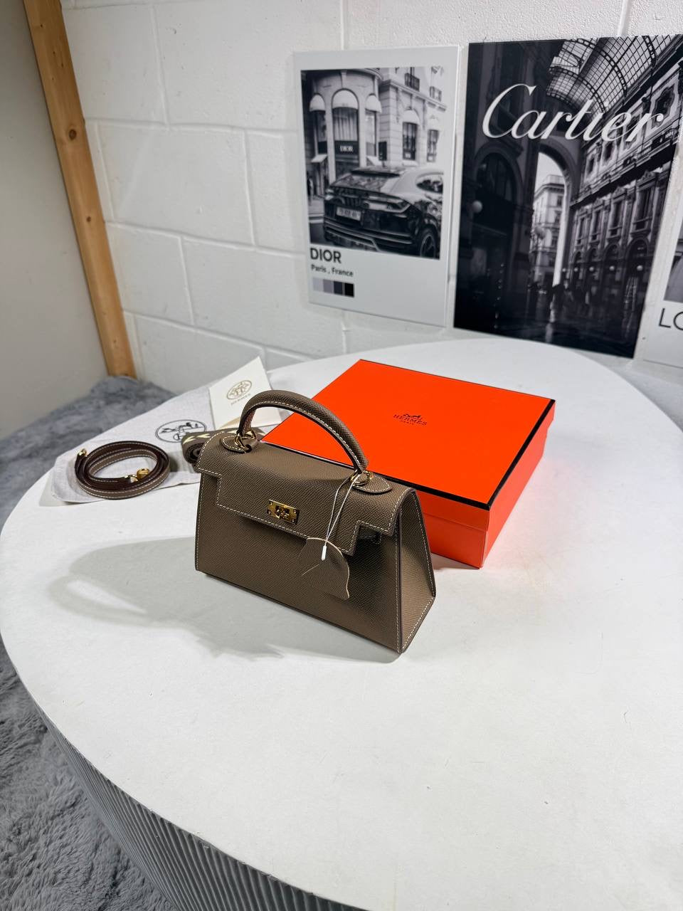 HRMS KELLY SELLIER BAG