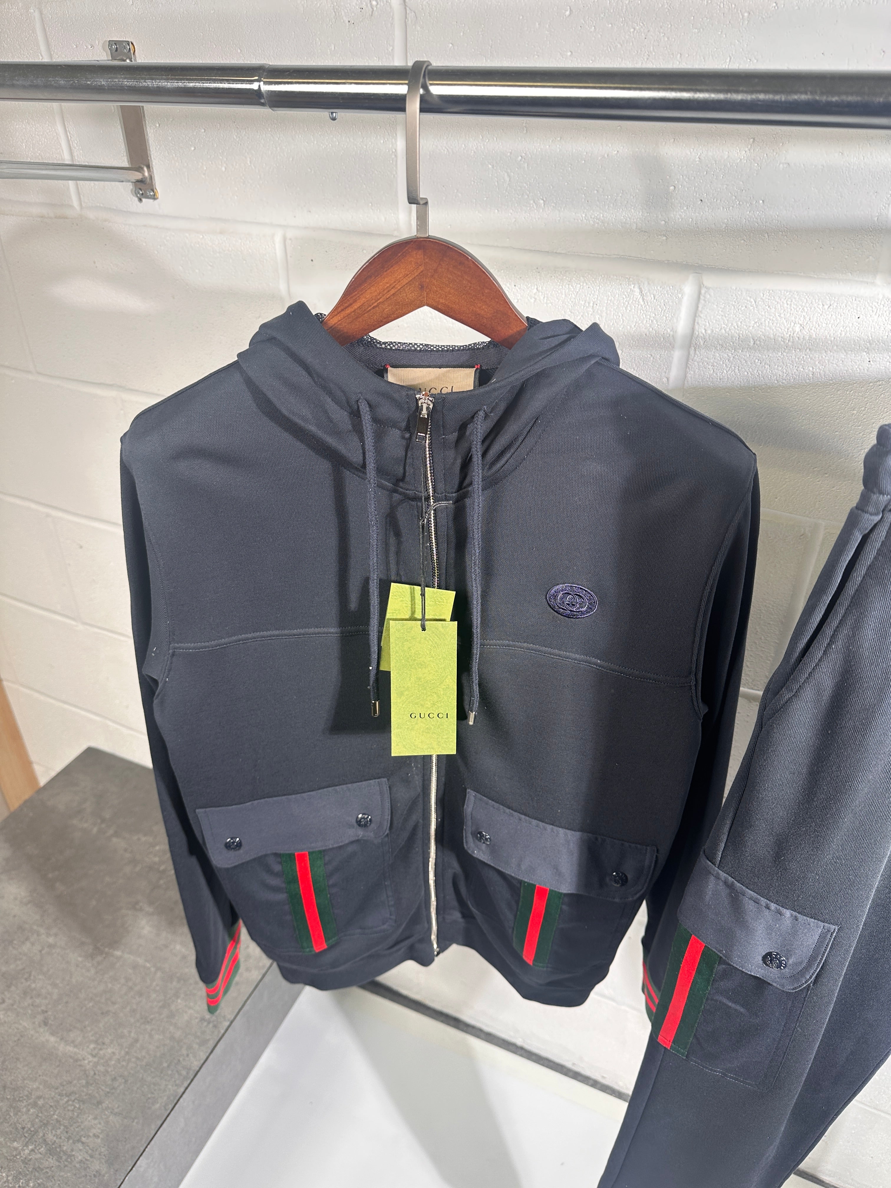 Gucci tracksuit navy