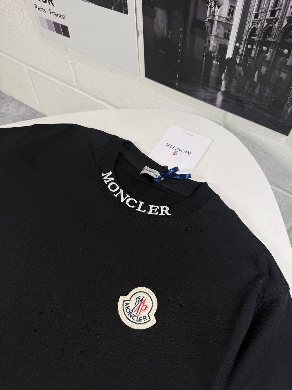 MNCLR NECK LOGO SHORTSET