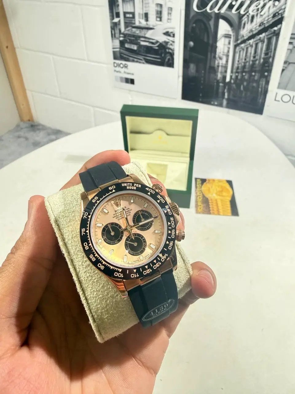 DAYTONA YELLOW GOLD OYSTERFLEX WATCH by Stock supplier