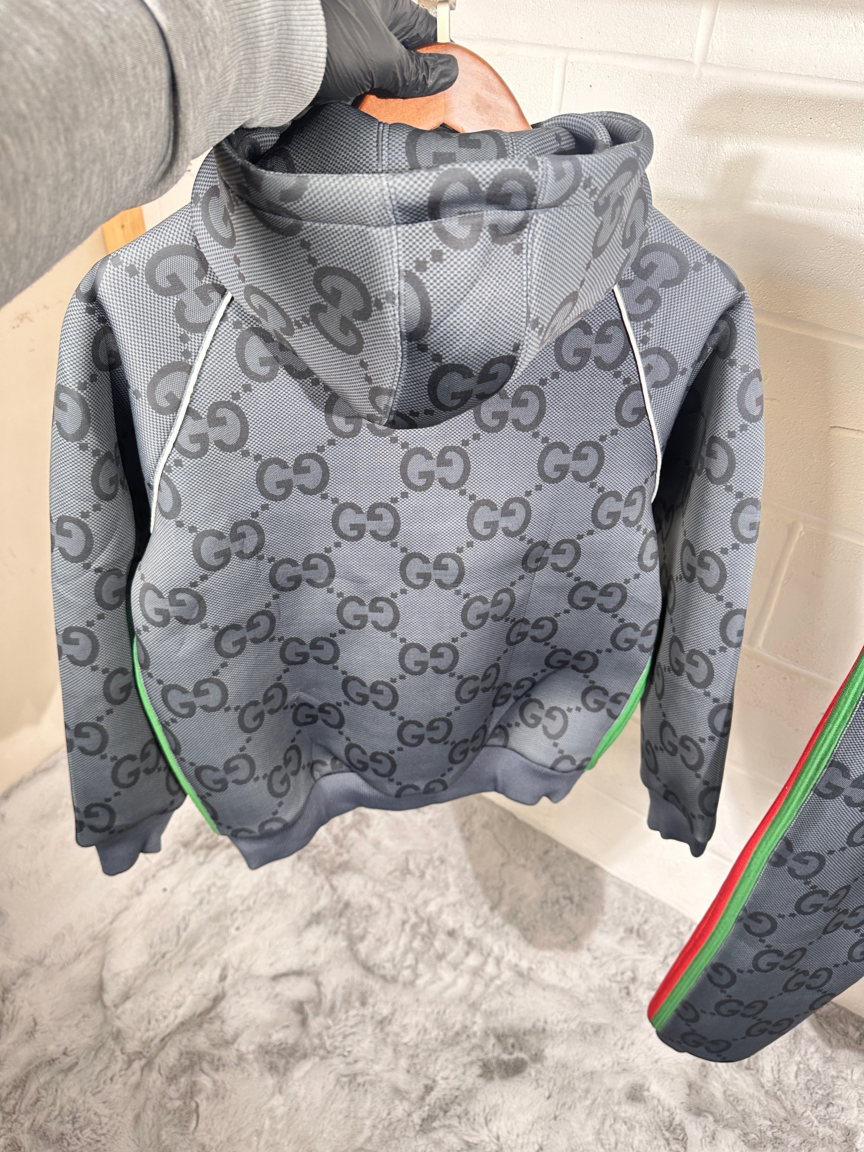 Gucci tracksuit grey