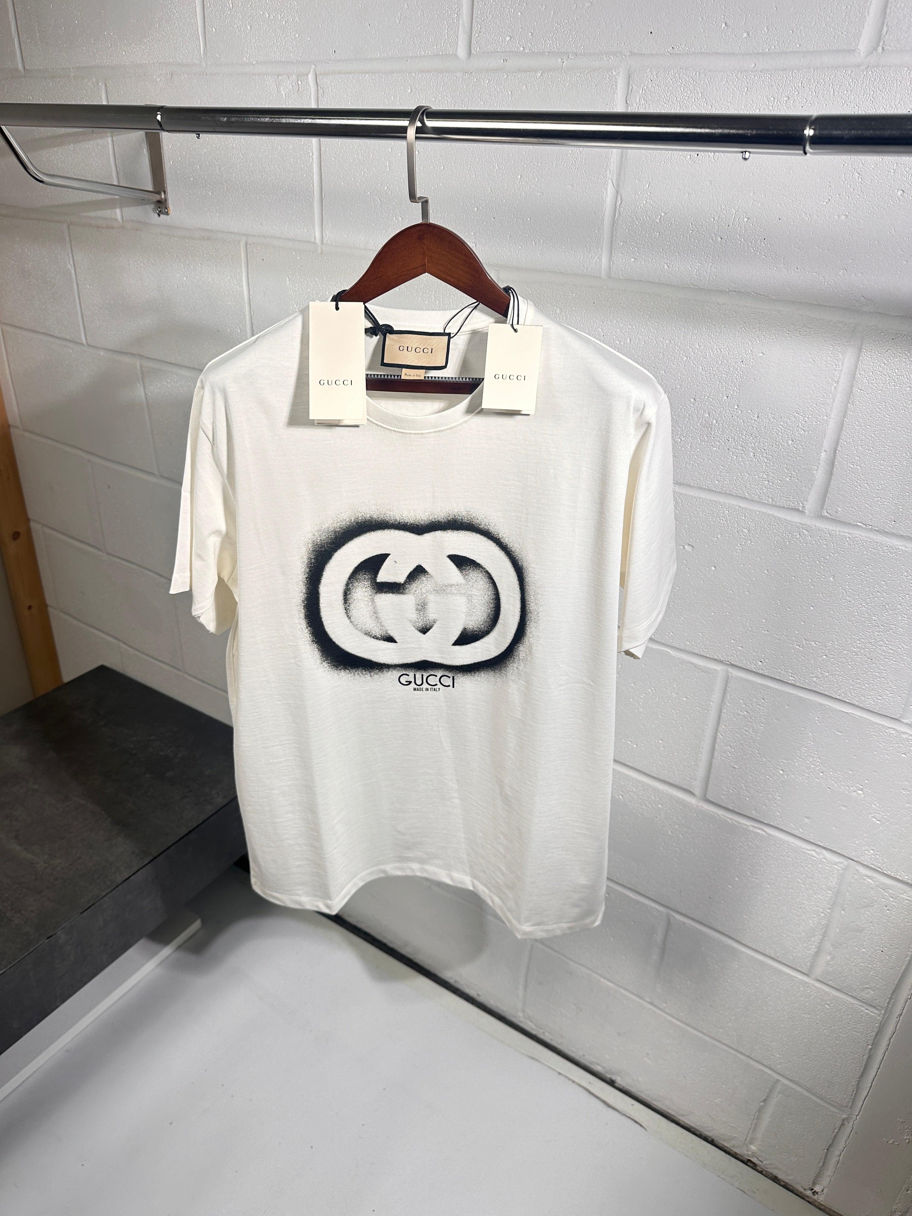 Gucci tee white (oversized)