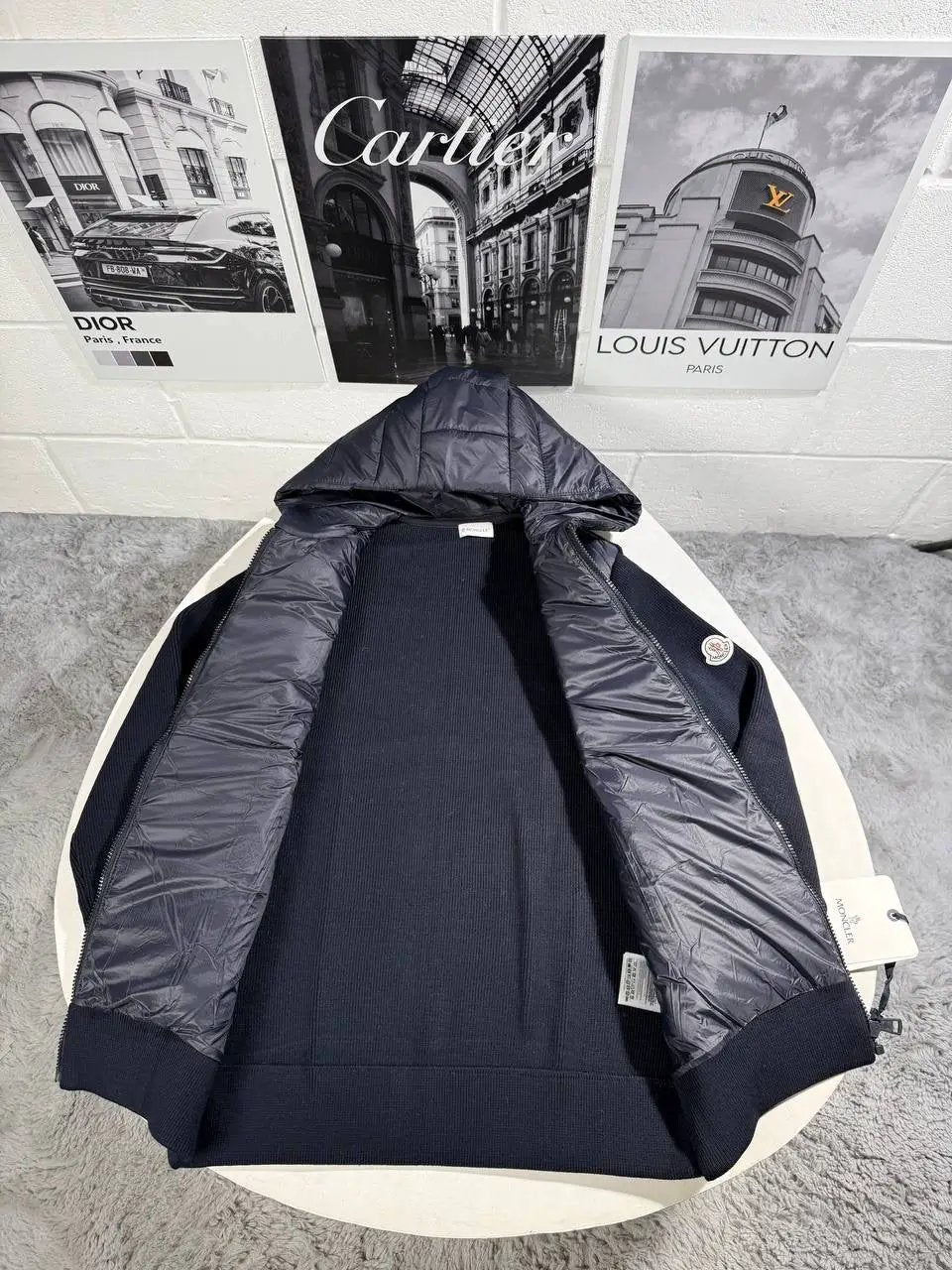 MNCLR PADDED HOODED CARDIGAN by Stock supplier