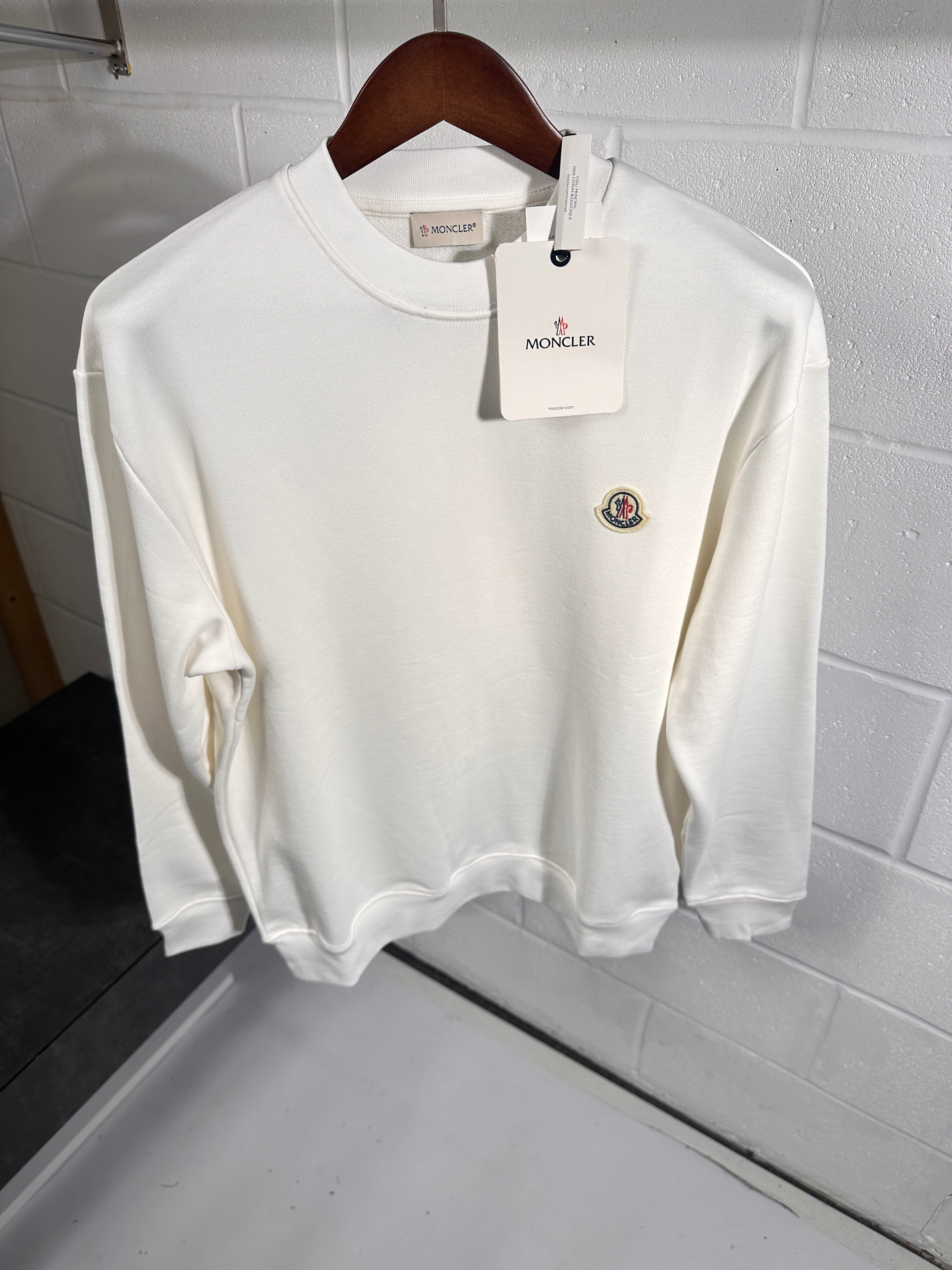 Moncler sweatshirt white