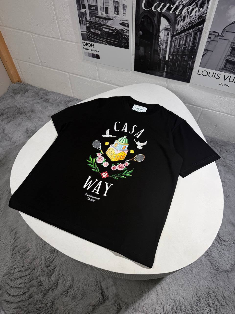 CASA PRINTED COTTON TSHIRT