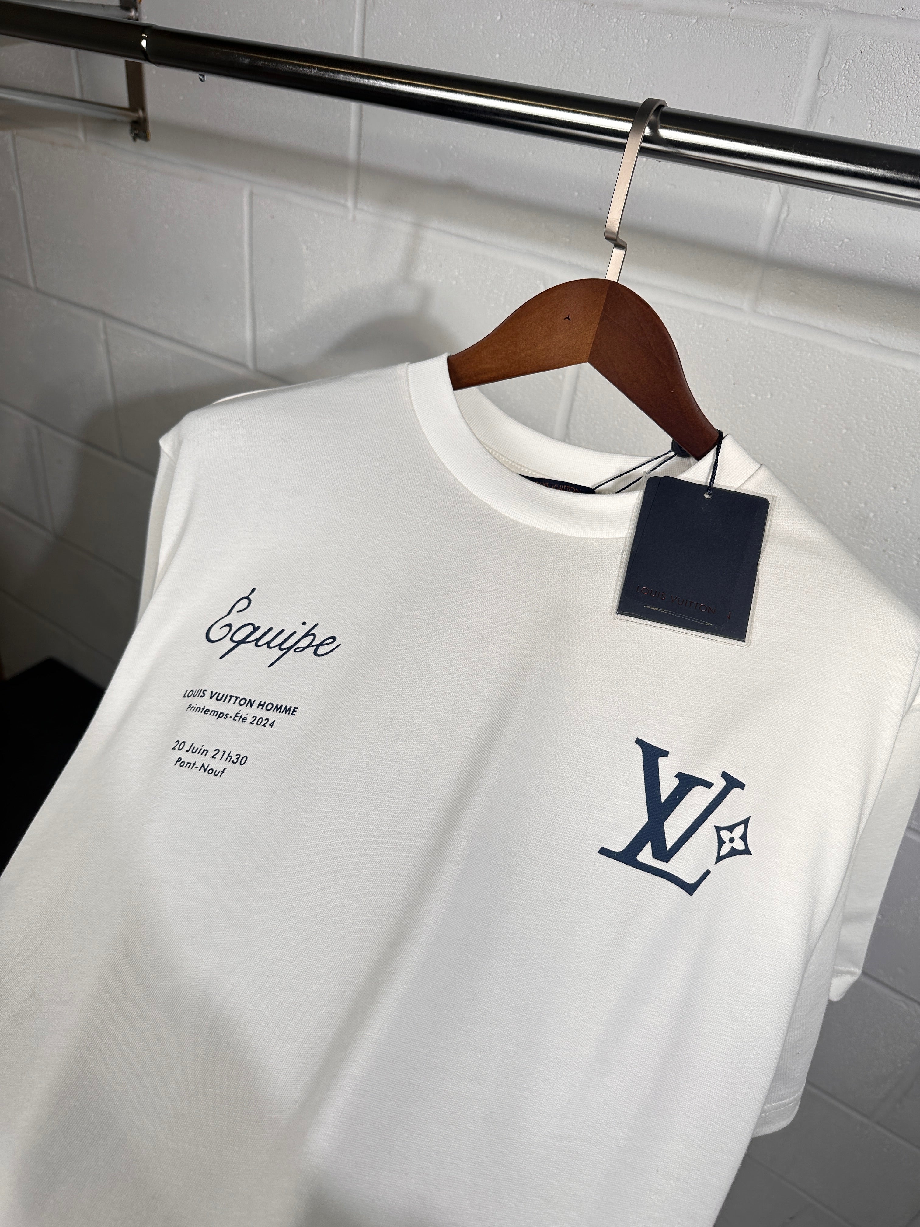 LOUIS VUITTON LOVERS T SHIRT - white