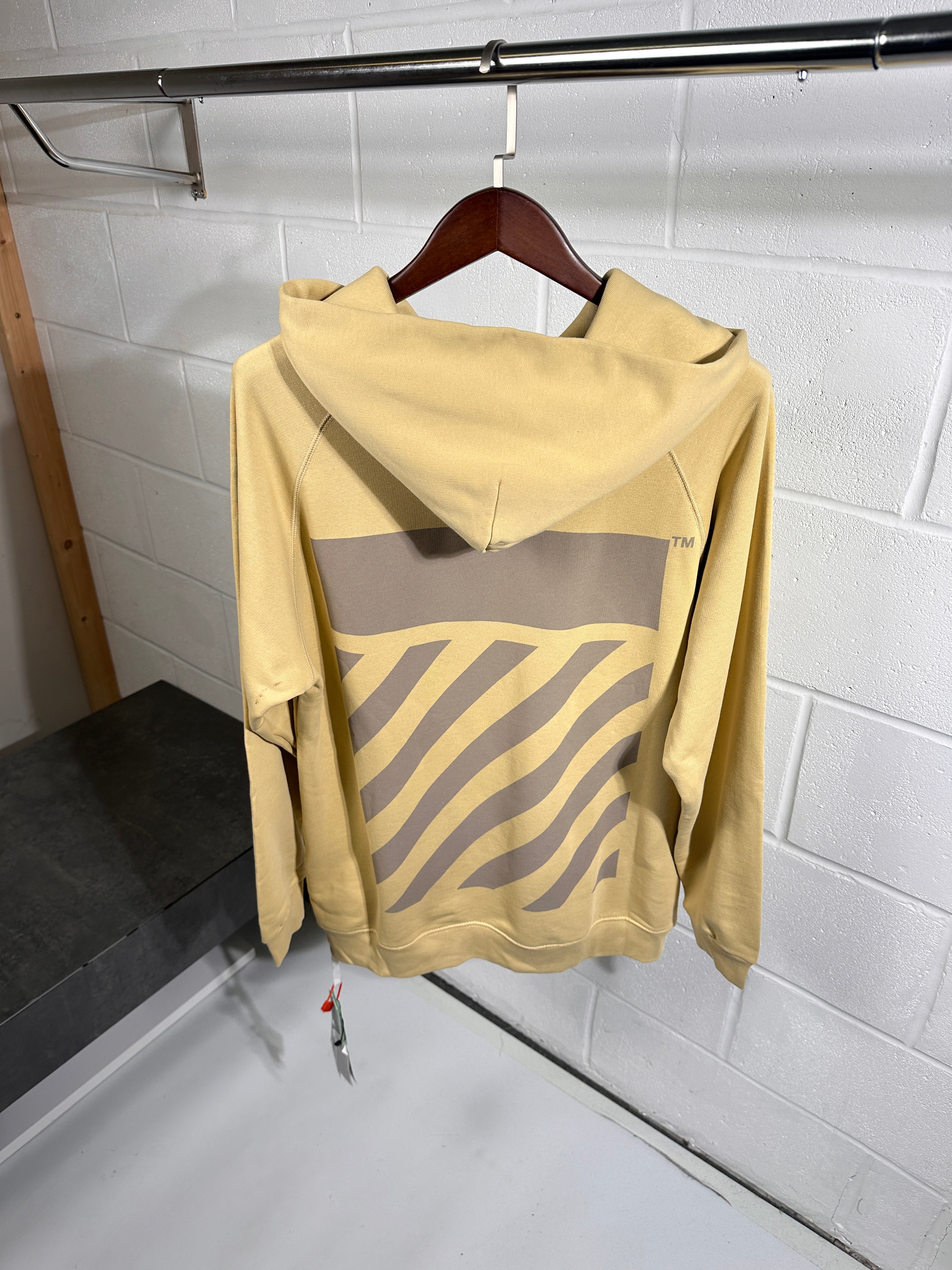 Off white hoodie cream (oversized)