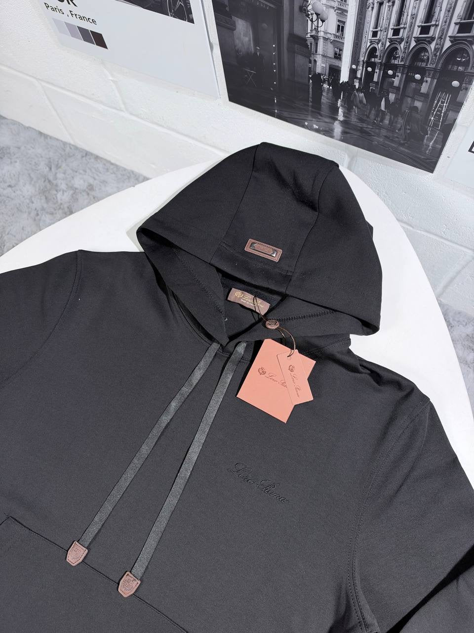LORO P LOGO HOODIE