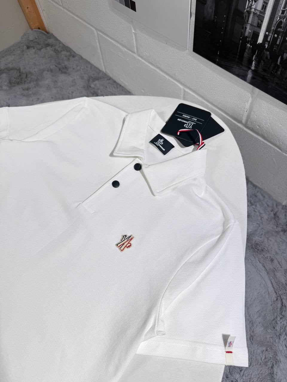 MNCLR FREGMENT LOGO POLO
