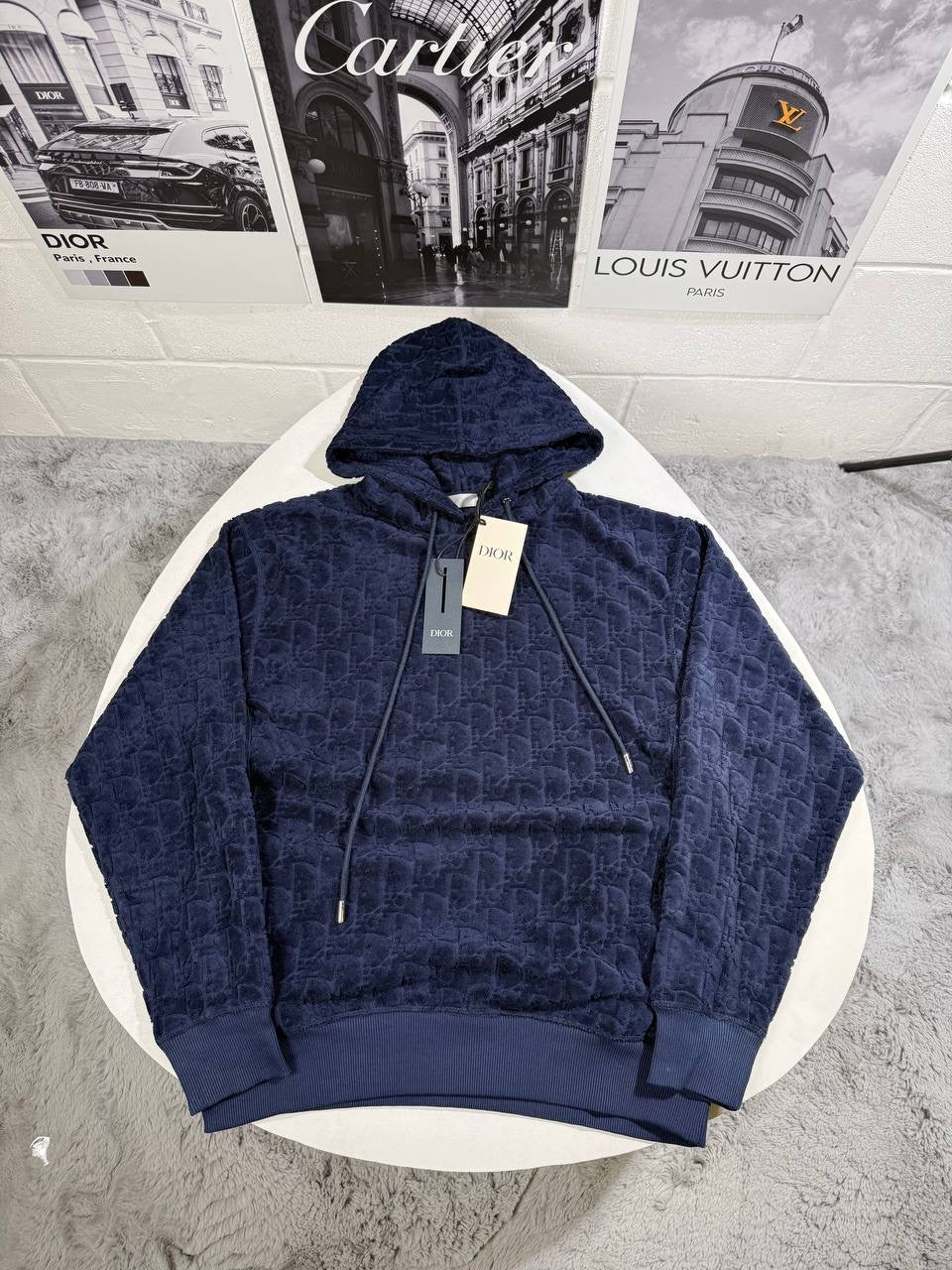 IOR KNITTED TERRY HOODIE