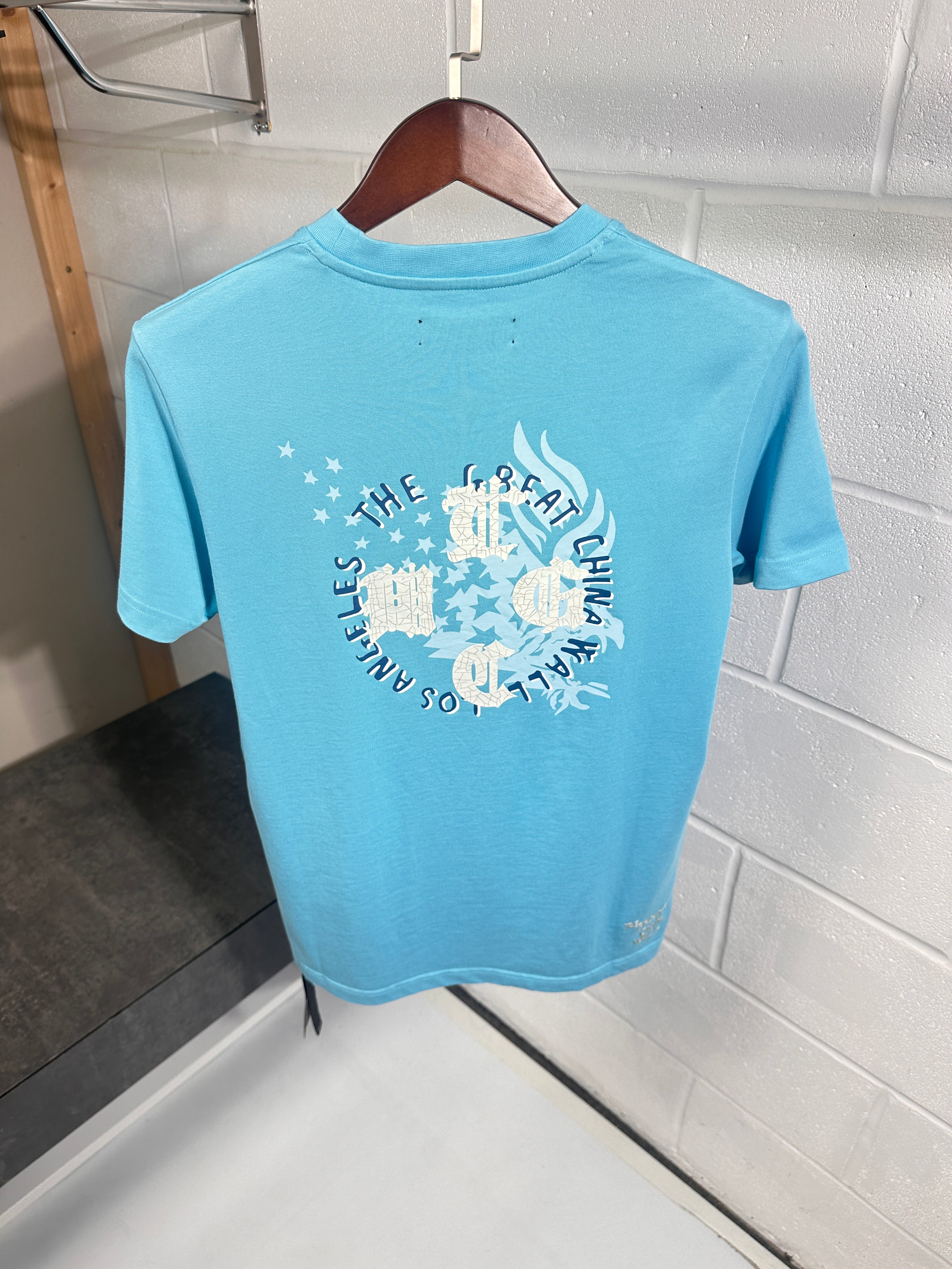 baby blue stone island t shirt near uk