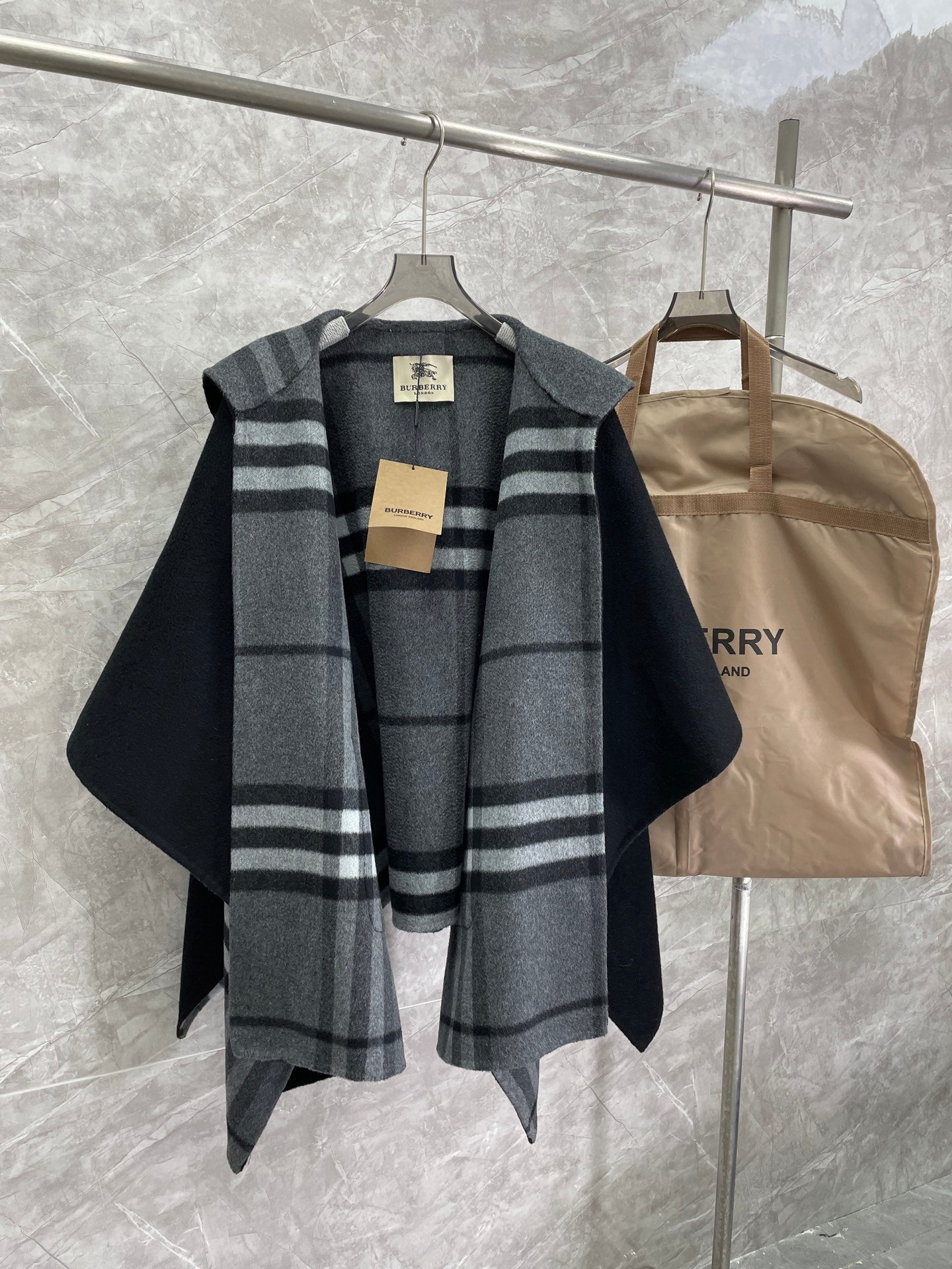 BURB HOODED CAPE (pre-order)