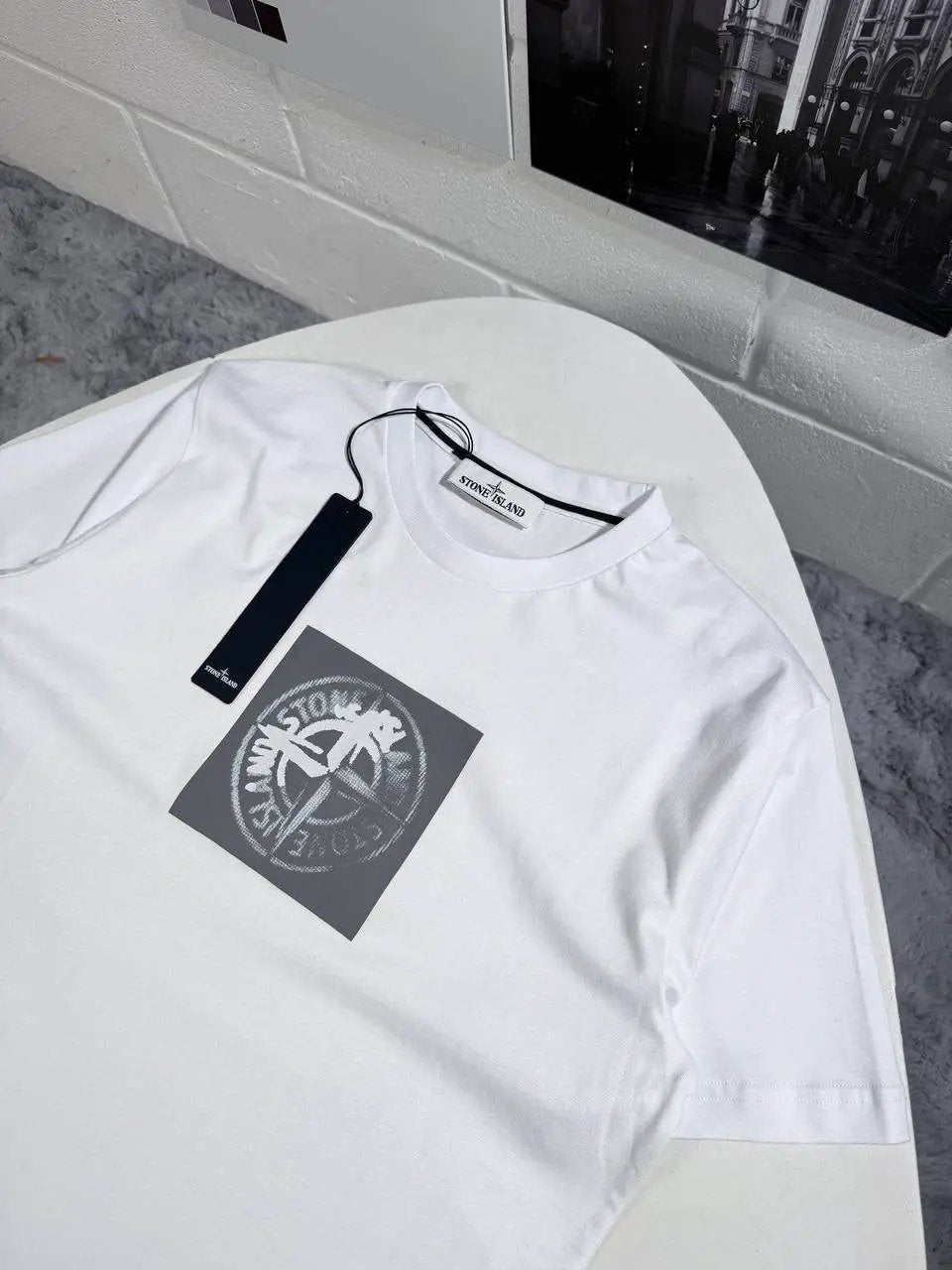 SI T SHIRT WHITE by Stock supplier