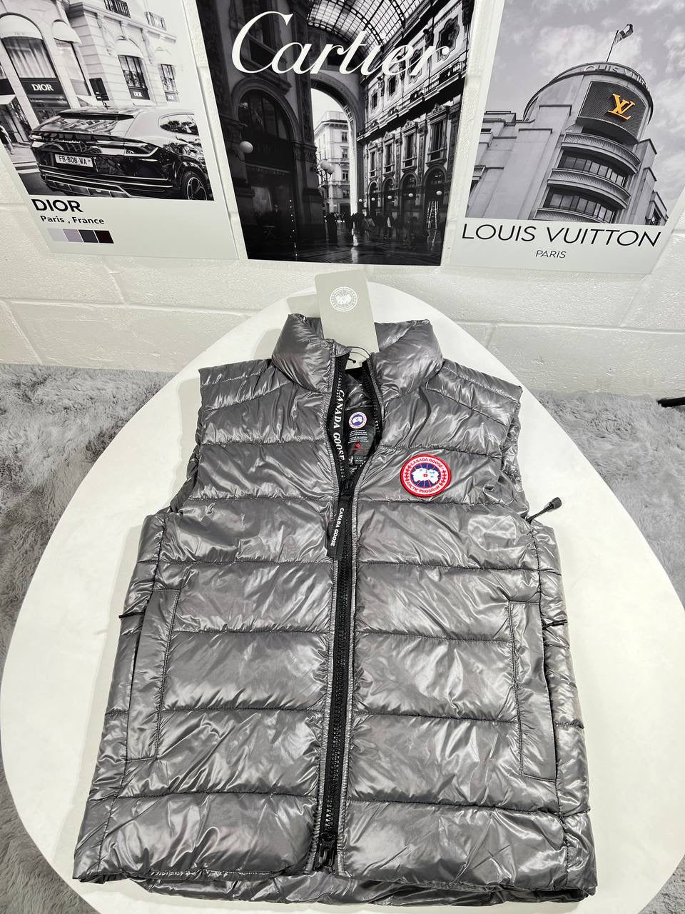 CG BODYWARMER GREY