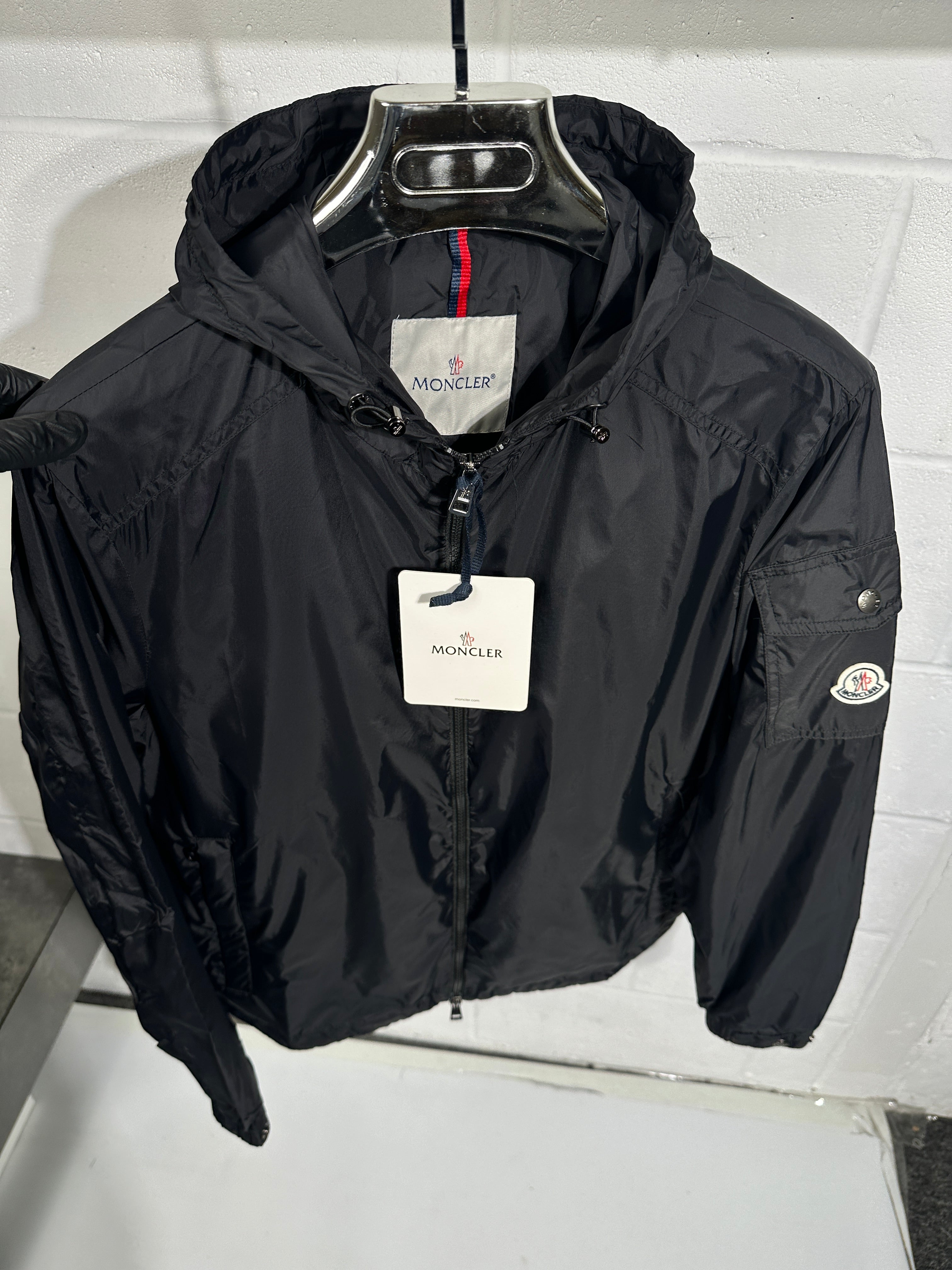 Moncler - windbreaker with hood