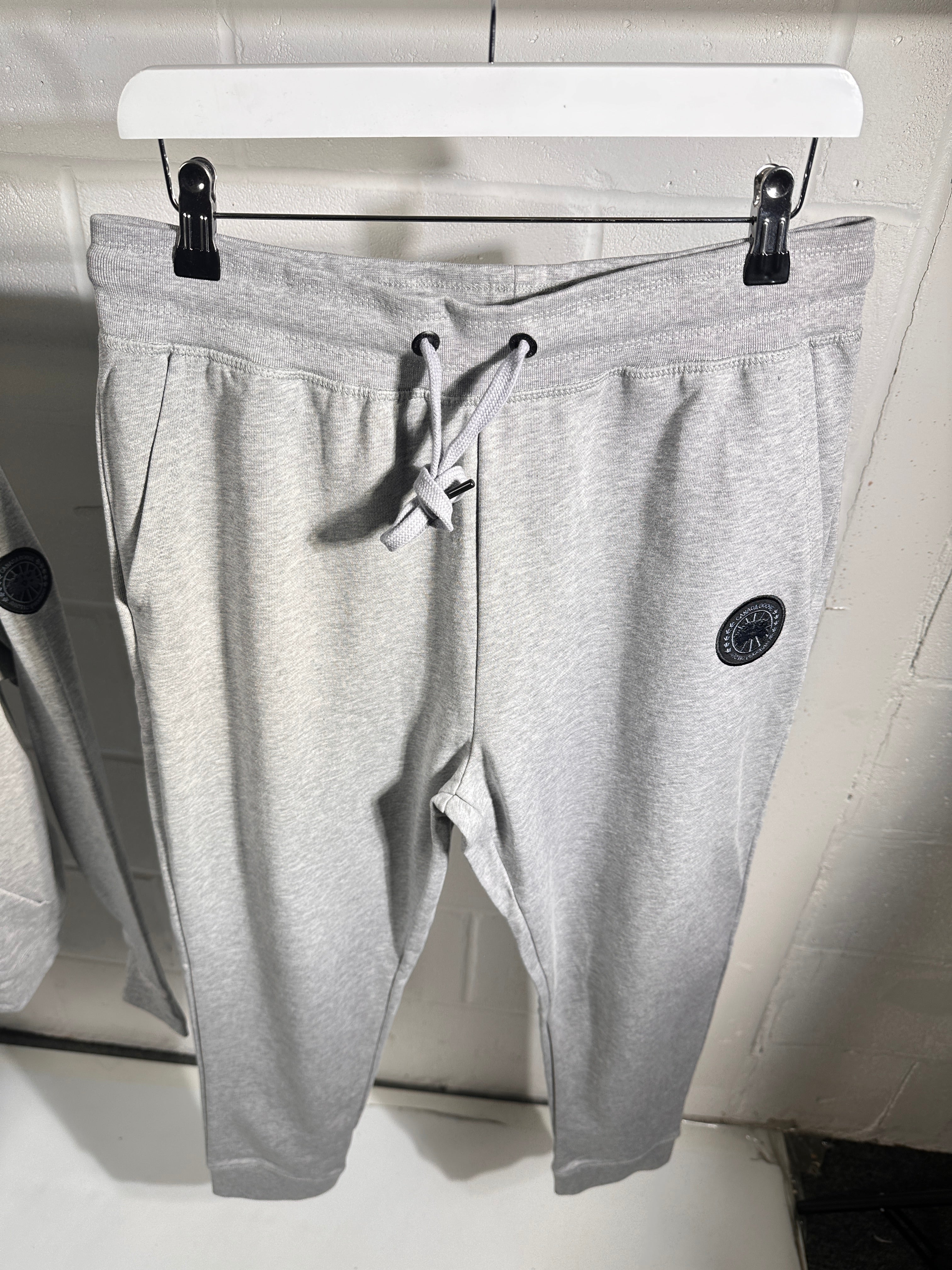 Canada goose black badge tracksuit grey