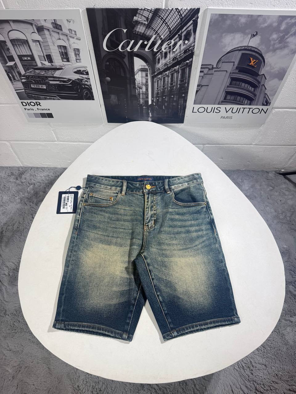 LVE DENIM SHORTS