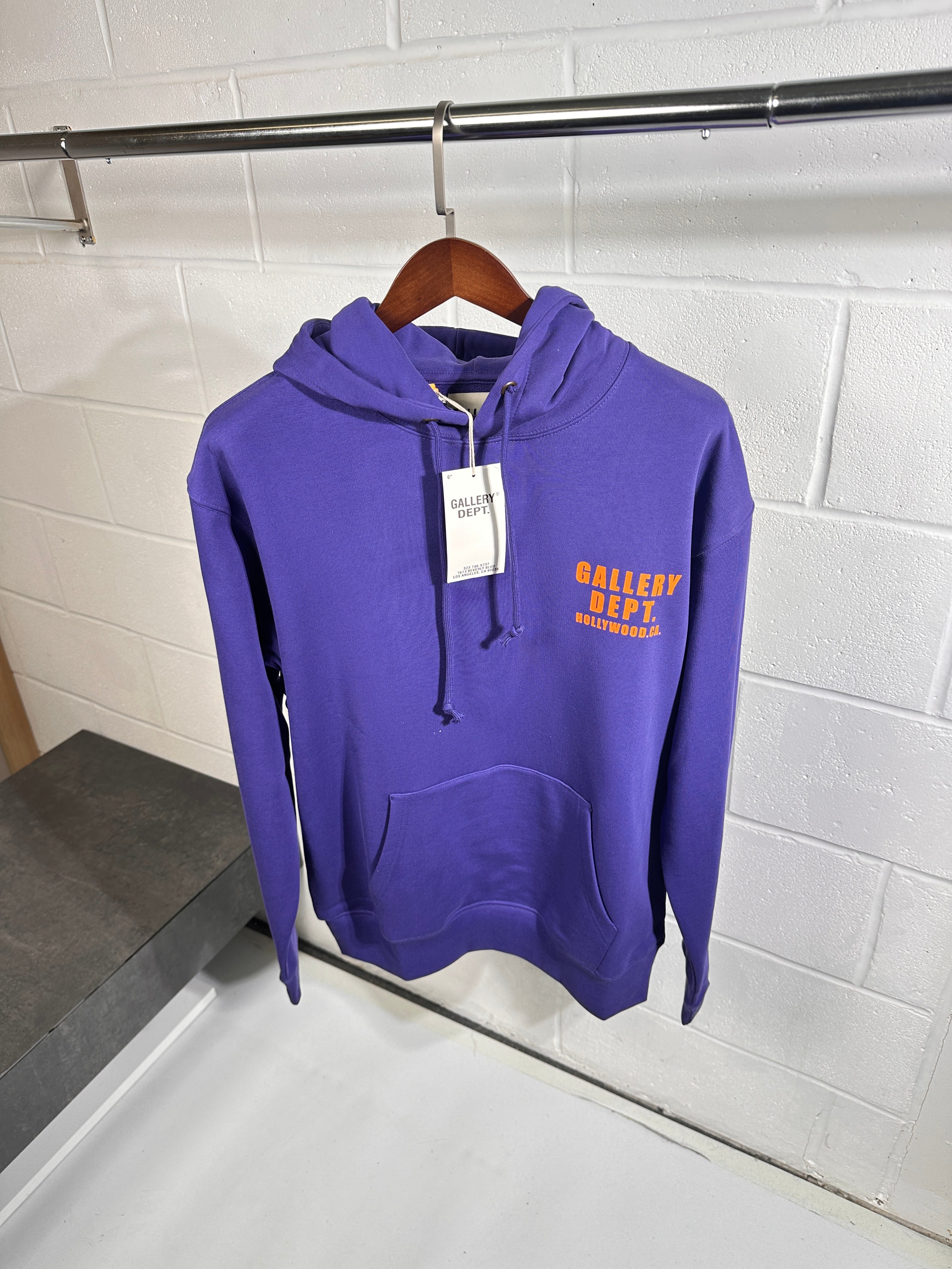 Gallery dept hoodie purple