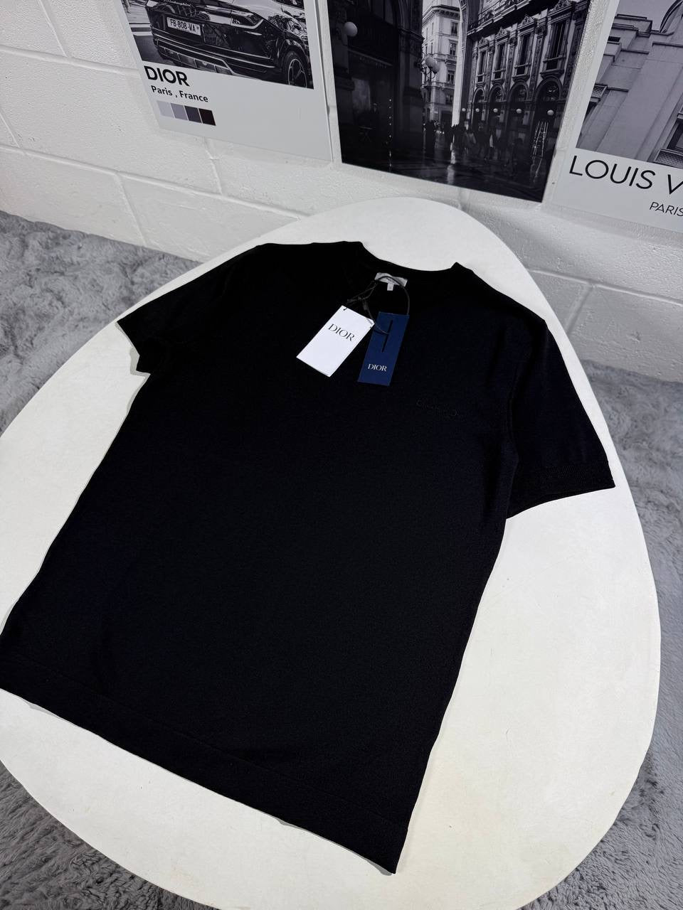 IOR KNITTED LOGO TSHIRT