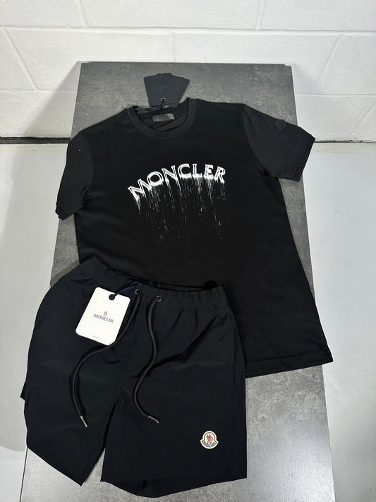 Moncler - short set black