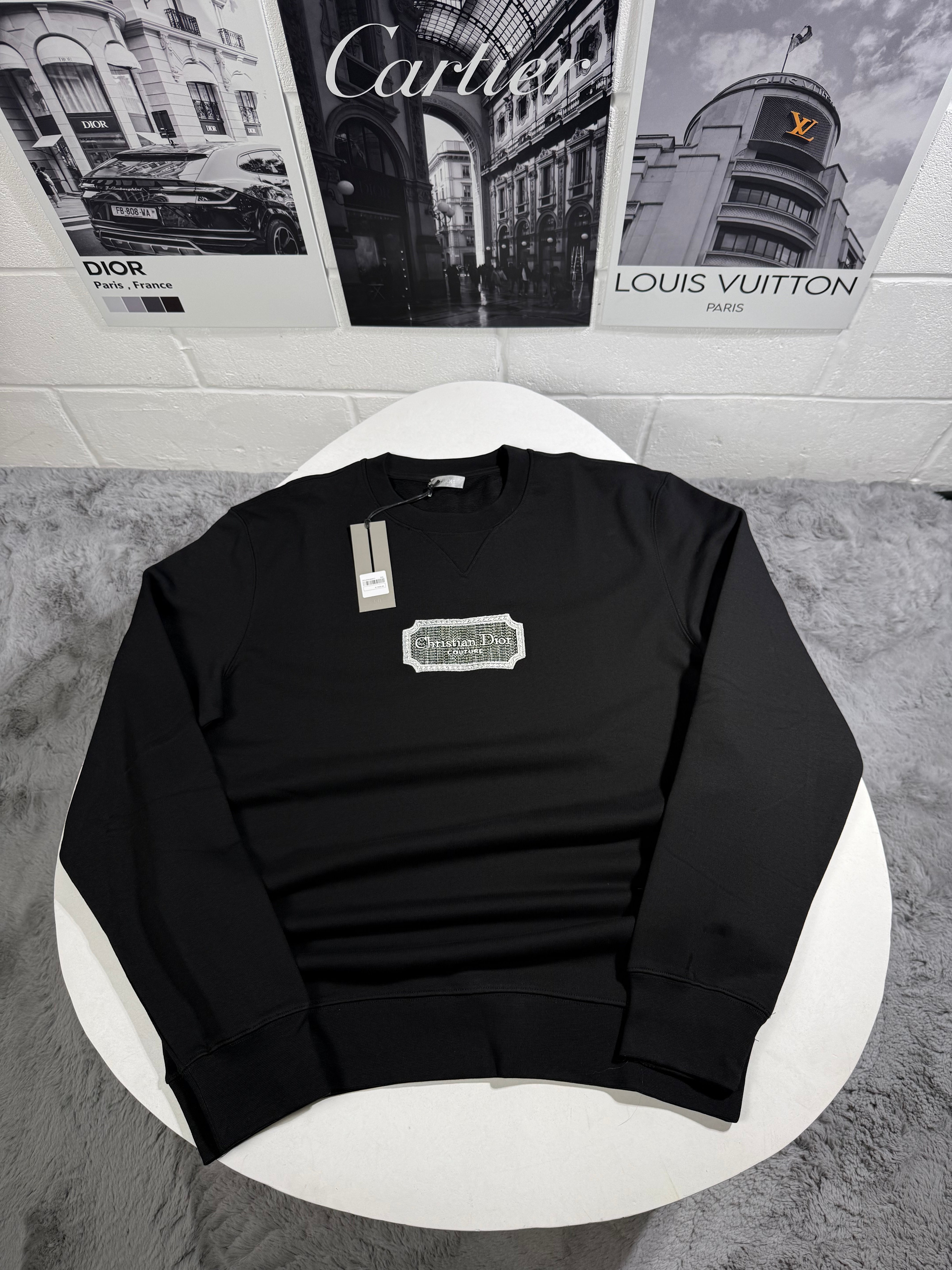 CD LOGO JUMPER BLACK