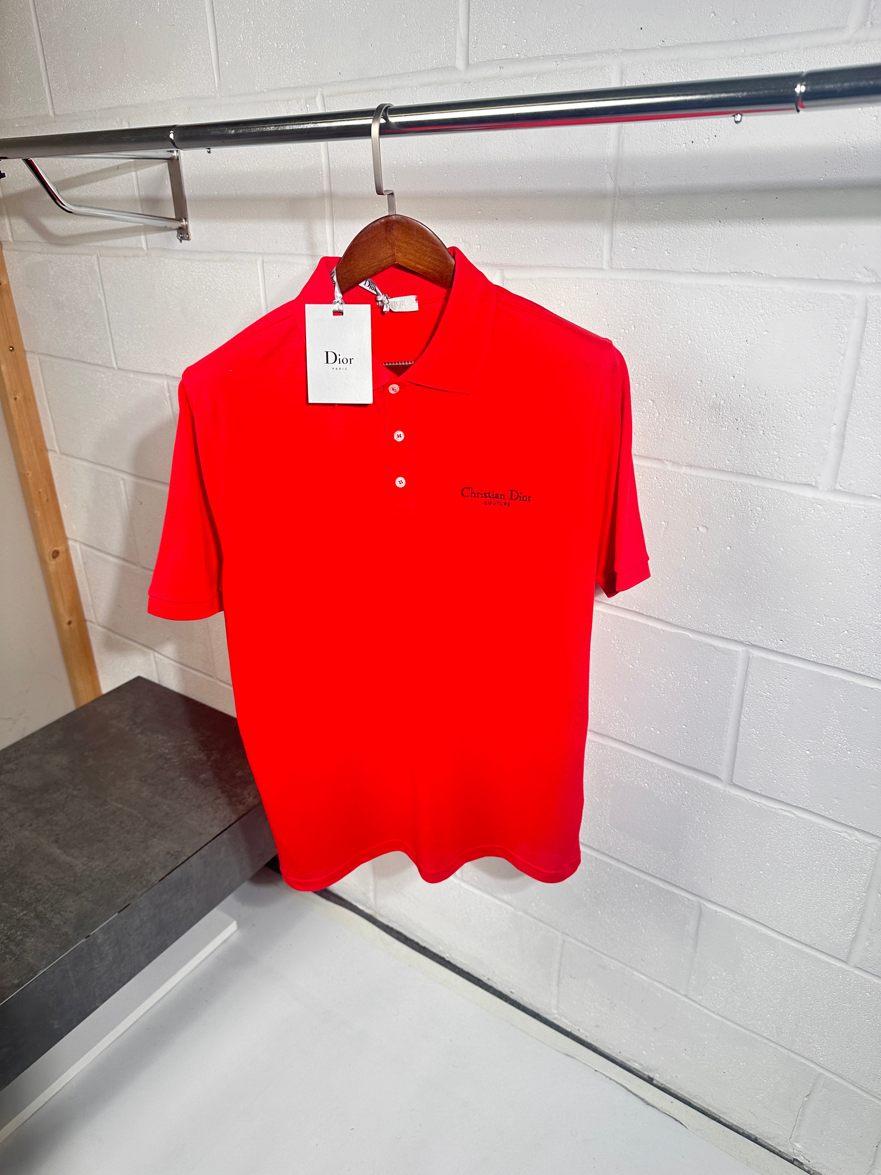 Christian Dior polo red