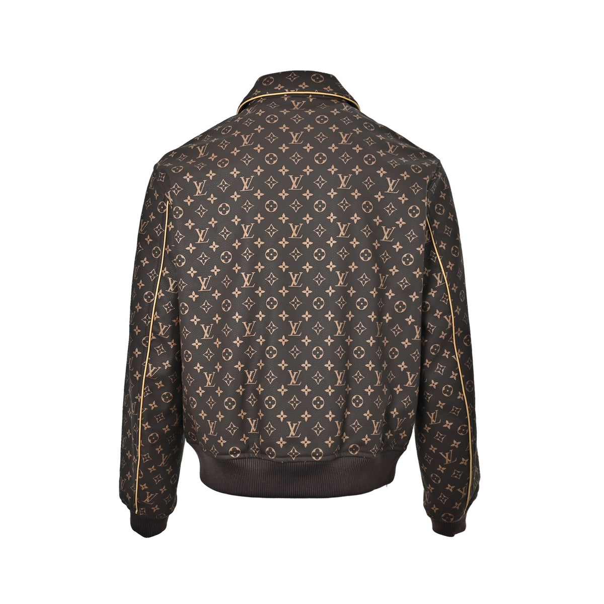 LVE MONOGRAM LEATHER JACKET  (Pre-order)