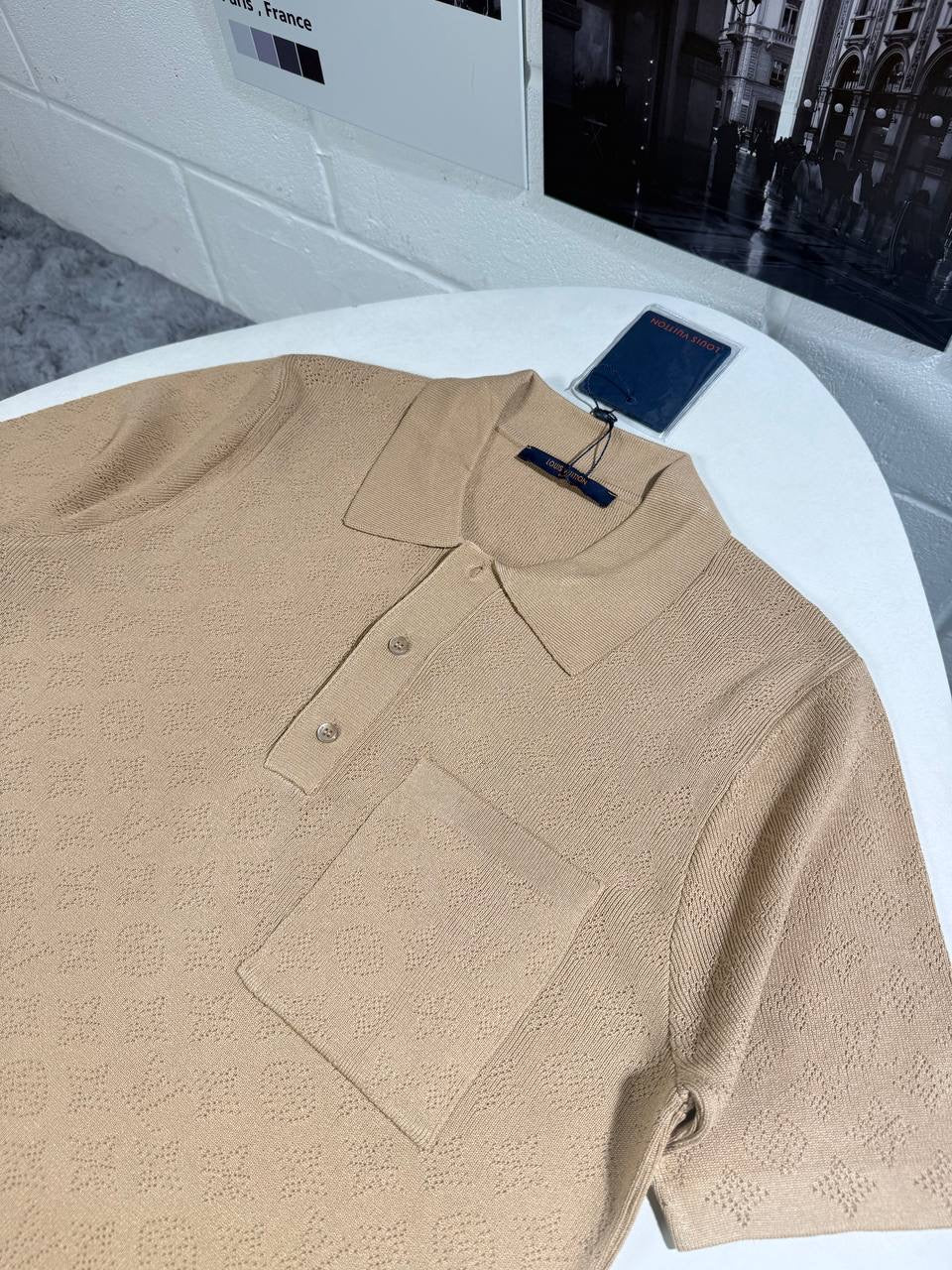 LVE KNITTED POLO