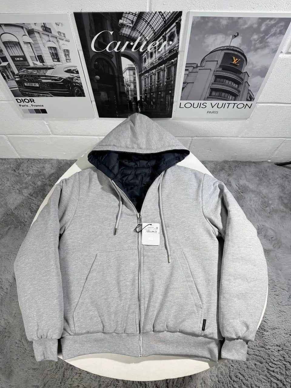 CG REVERSIBLE PUFFER JACKET by Stock supplier