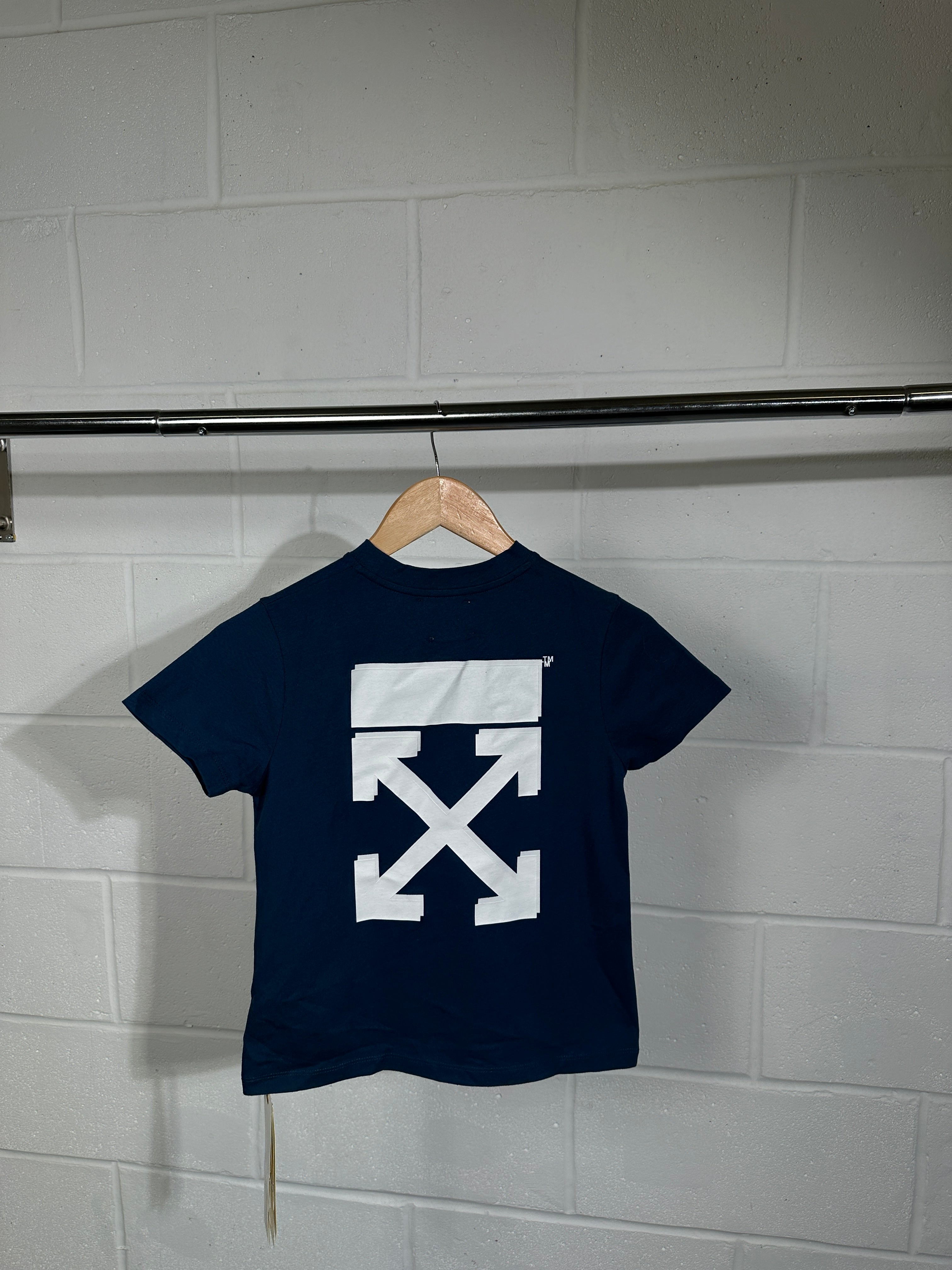 Kids offwhite tshirt navy