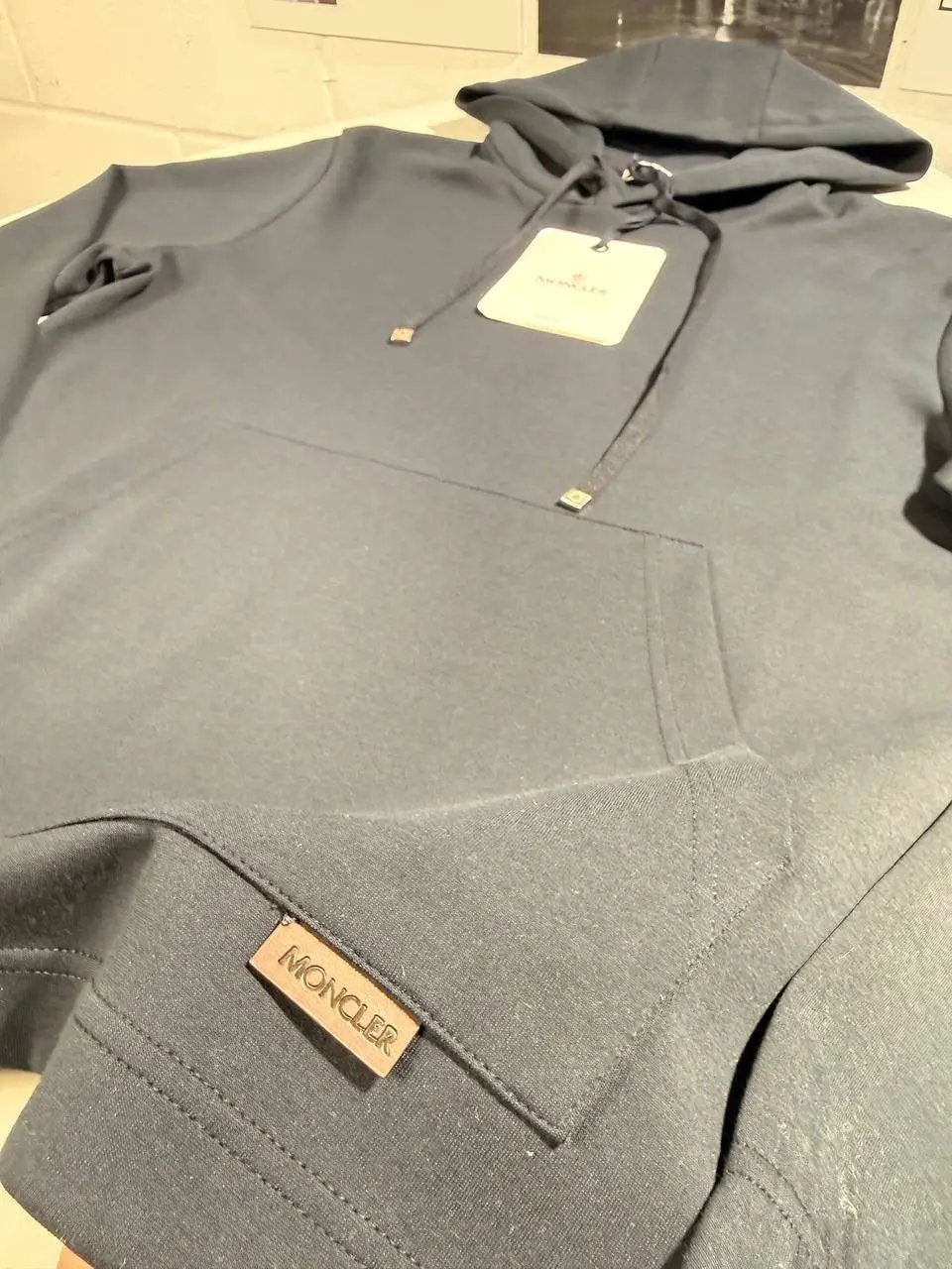 MNCLR LEATHER BADGE HOODIE by Stock supplier