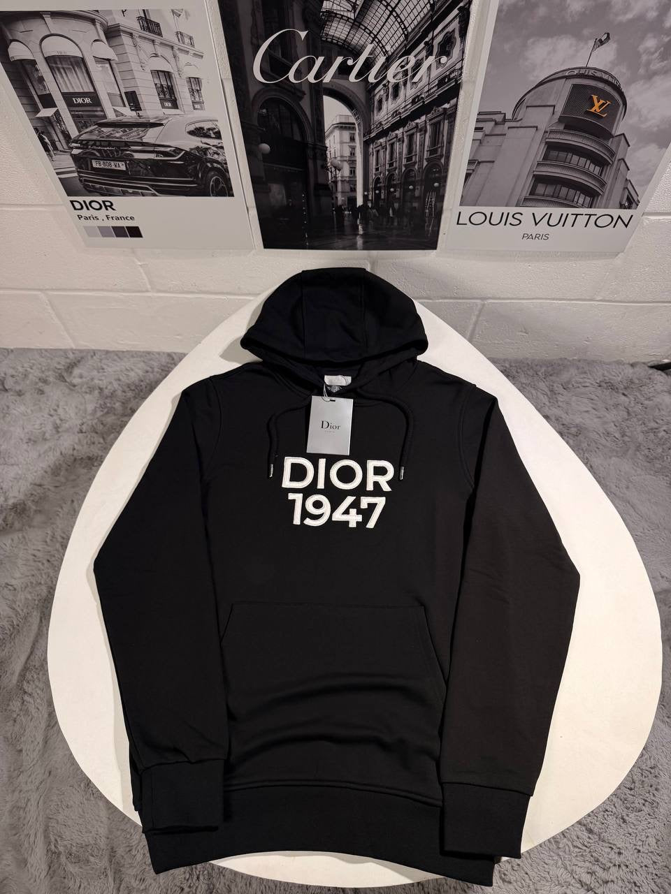 IOR 1947 HOODIE BLACK