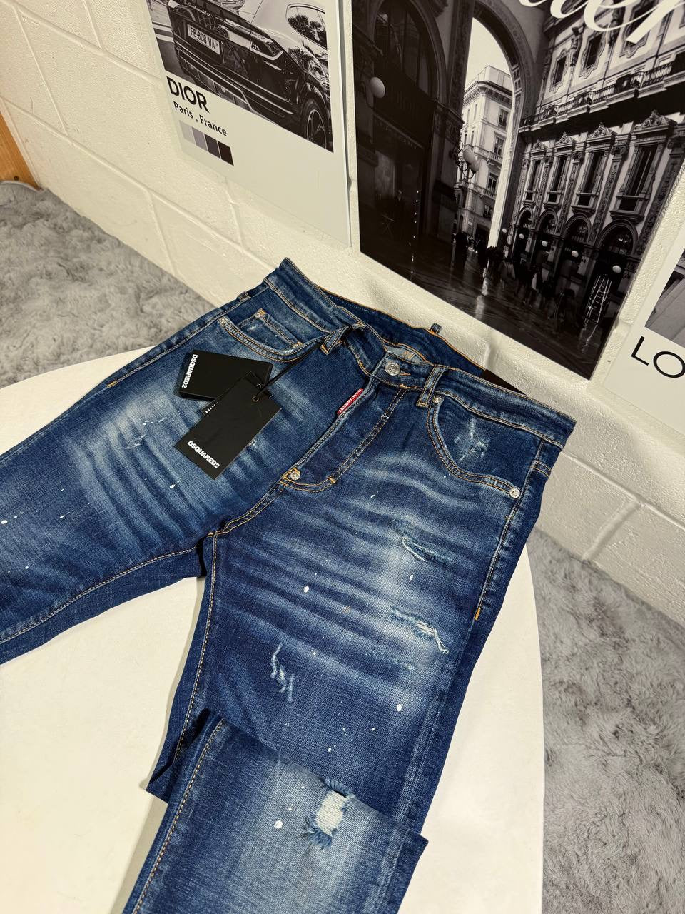 DSQ JEANS BLUE
