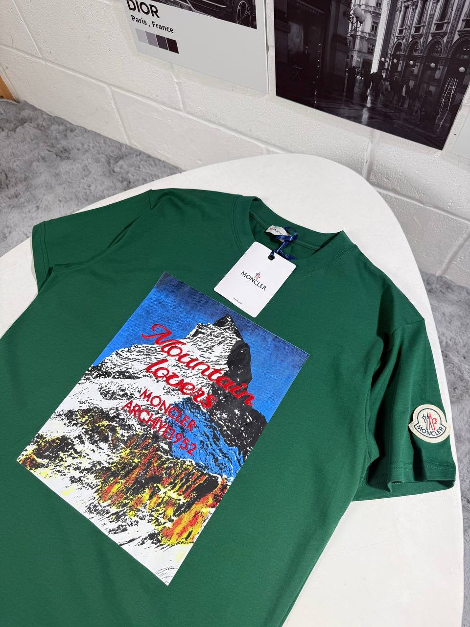 MNCLR MOUNTAIN MONTIF TSHIRT