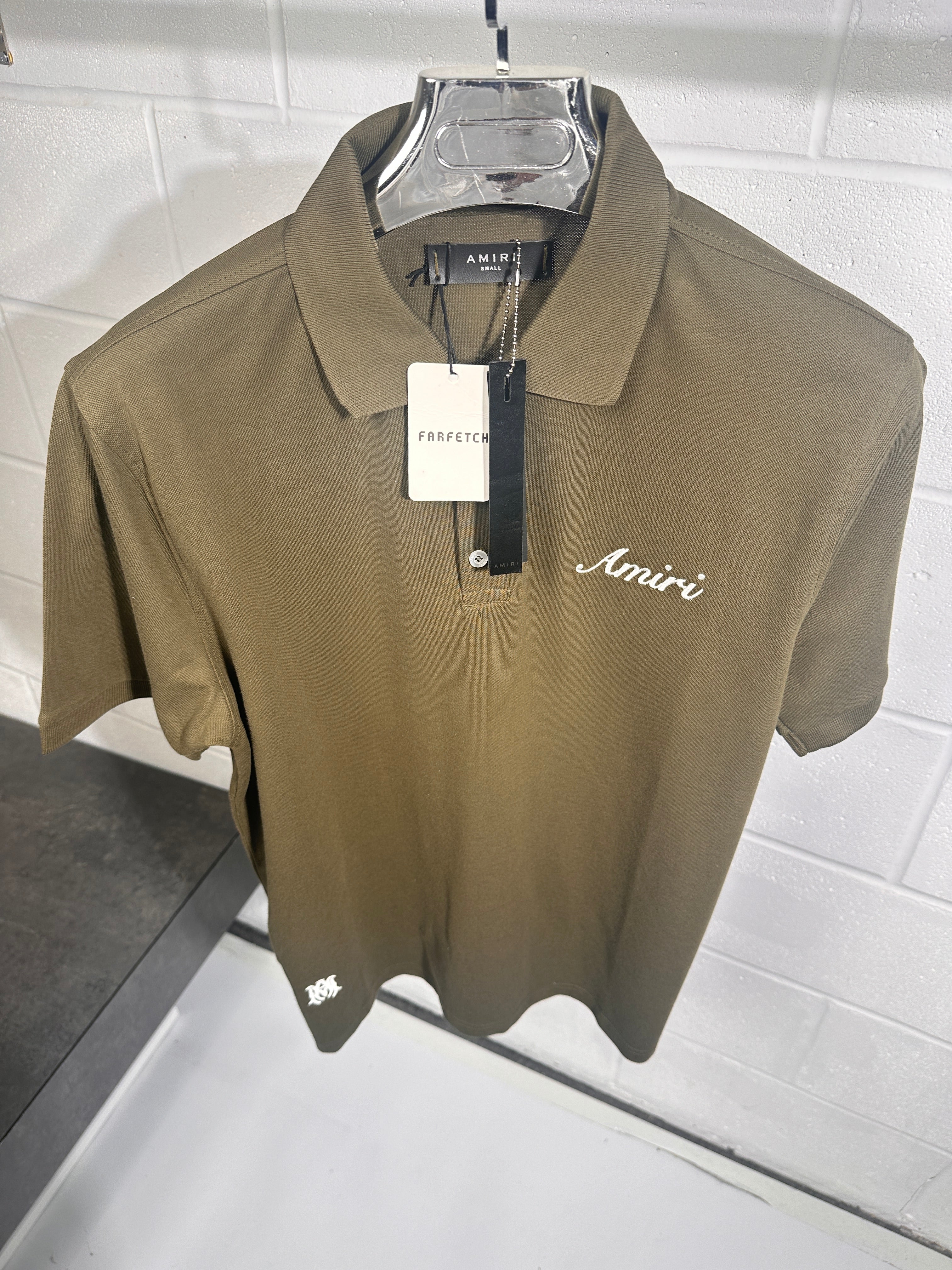 Amiri khaki t shirt In UK