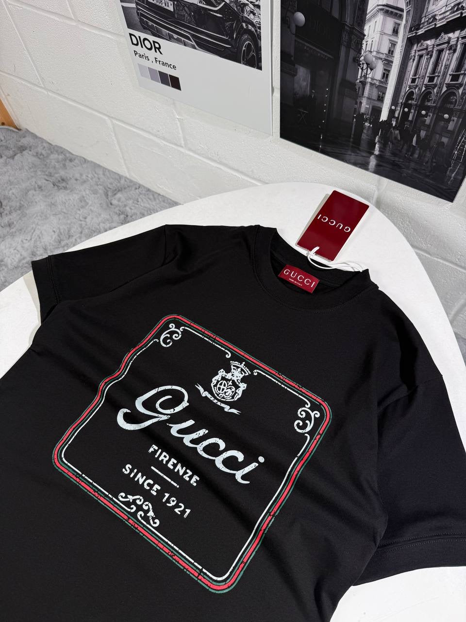 UCCI FIRENZE T SHIRT BLACK