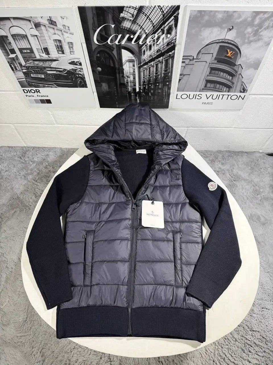 MNCLR PADDED HOODED CARDIGAN by Stock supplier